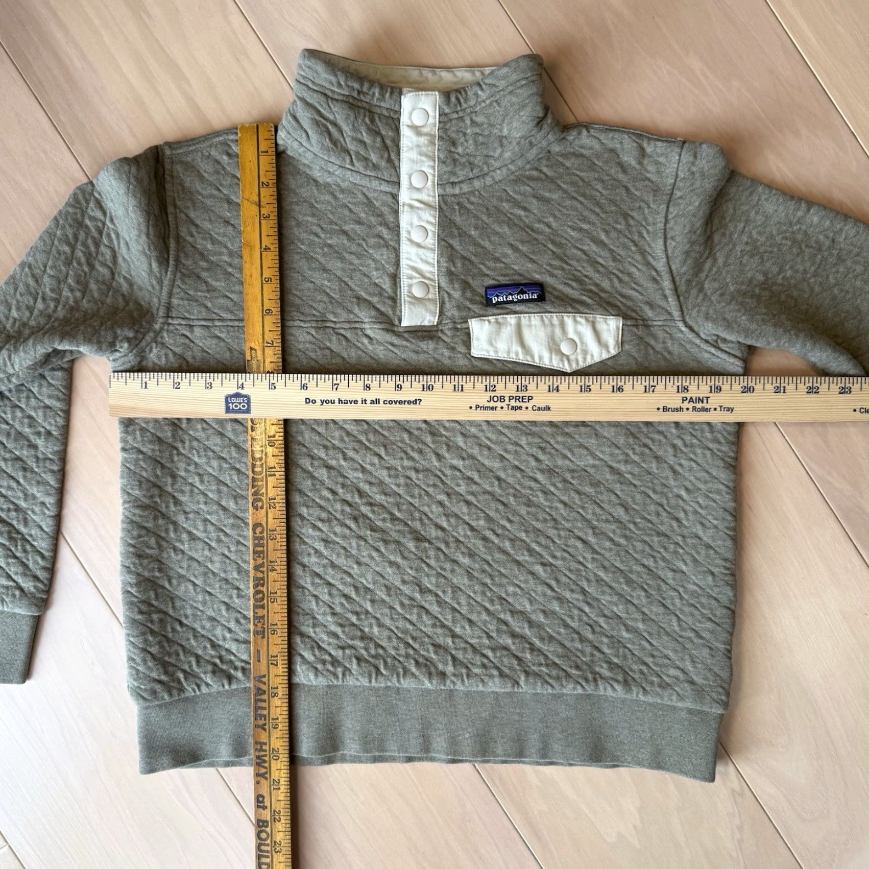 Patagonia Patagonia Quilt Snap T Pullover Women's S Organic Cotton Lightweight Jacket Size S / US 4 / IT 40 - 3 Thumbnail