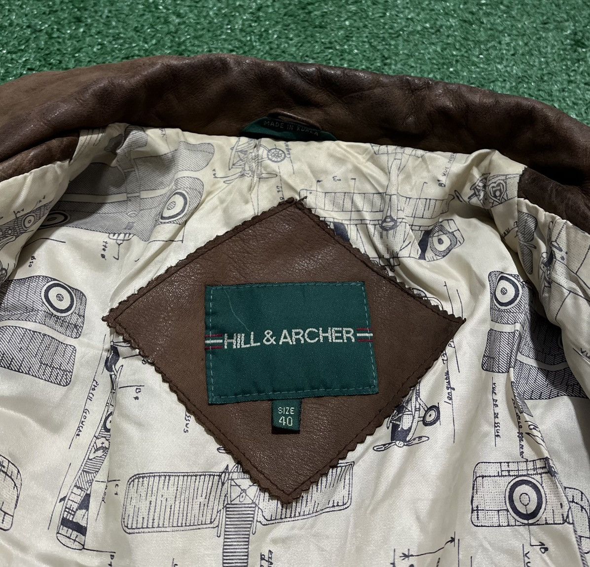 Leather × Vintage Real Leather Jacket Vintage 90s Size US S / EU 44-46 / 1 - 5 Thumbnail