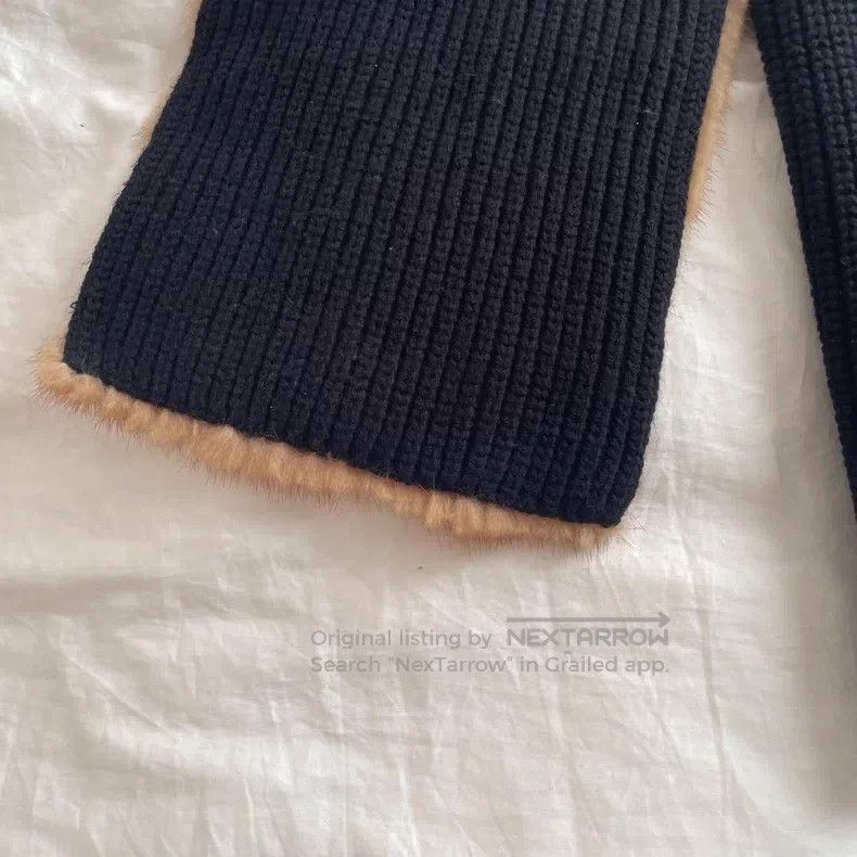 Fendi Fendi Cashmere and Wool Blend Scarf Size ONE SIZE - 6 Thumbnail