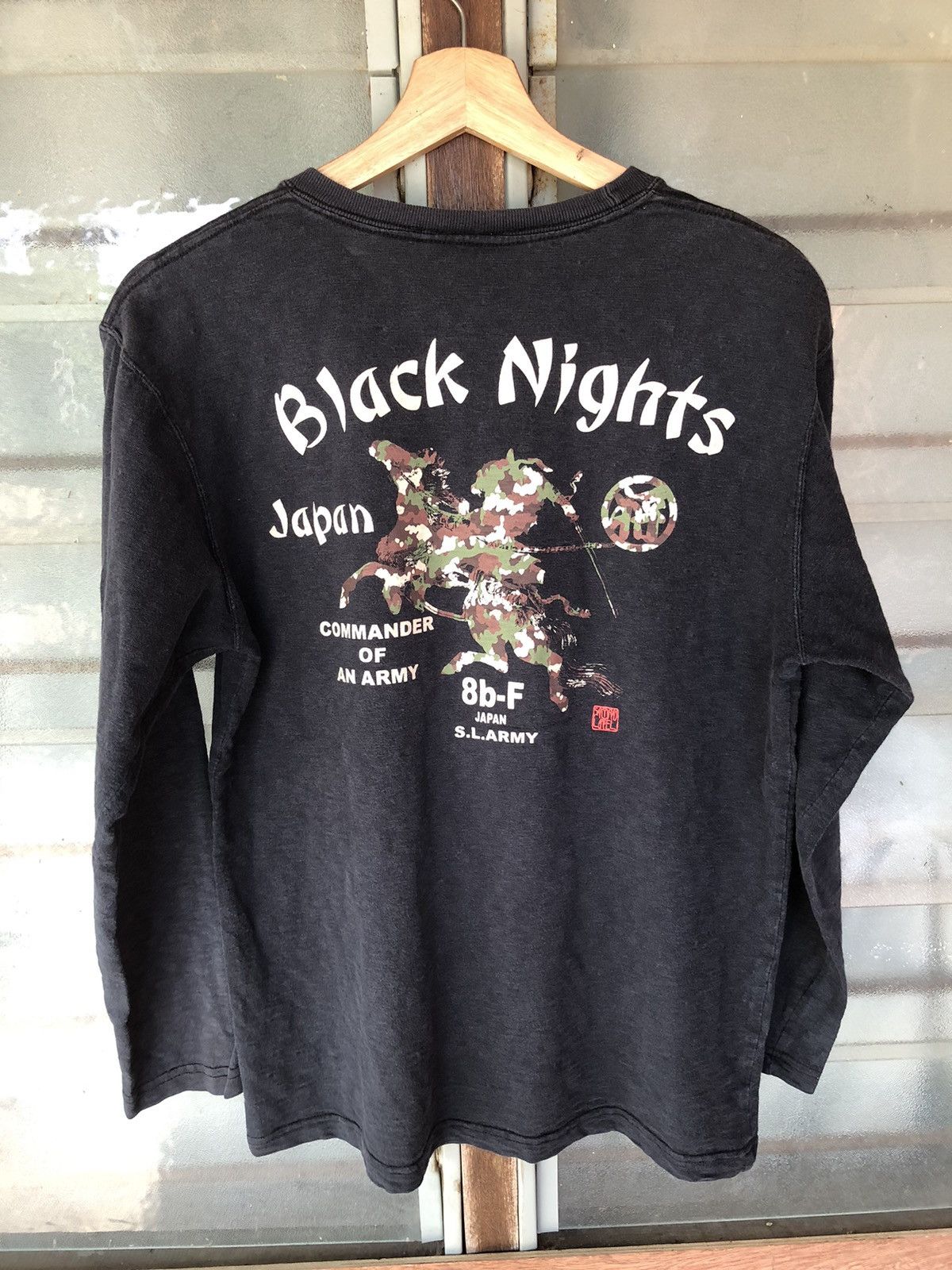 Japanese Brand Vintage Samurai Label Commander Of An Army Japan Shirt Tee Size US M / EU 48-50 / 2 - 8 Thumbnail