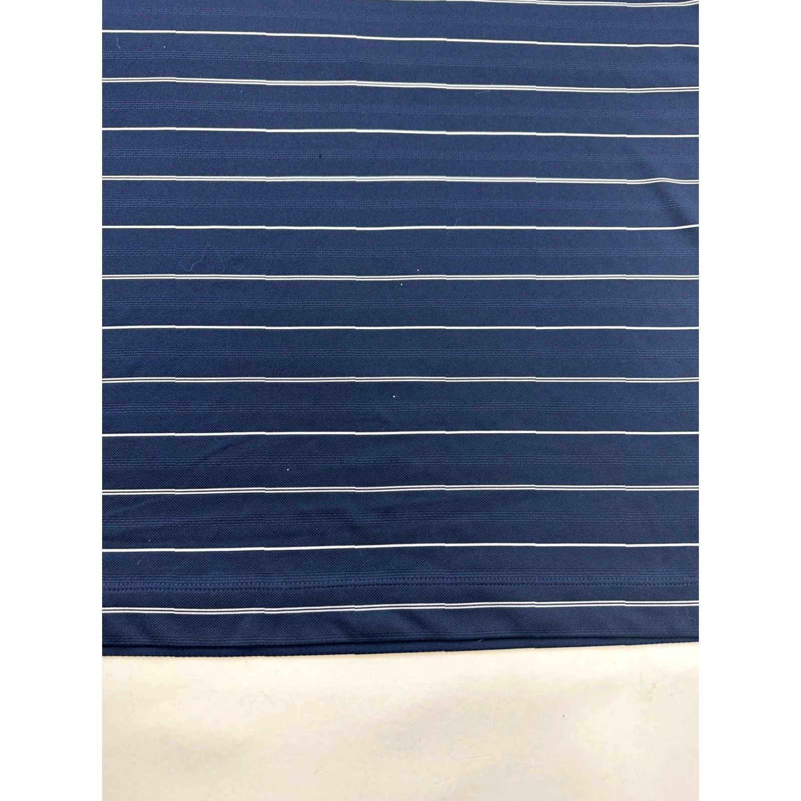 Nike Nike Golf Polo Shirt Mens L Blue Striped Dri-Fit Short Sleeve Size US L / EU 52-54 / 3 - 2 Thumbnail