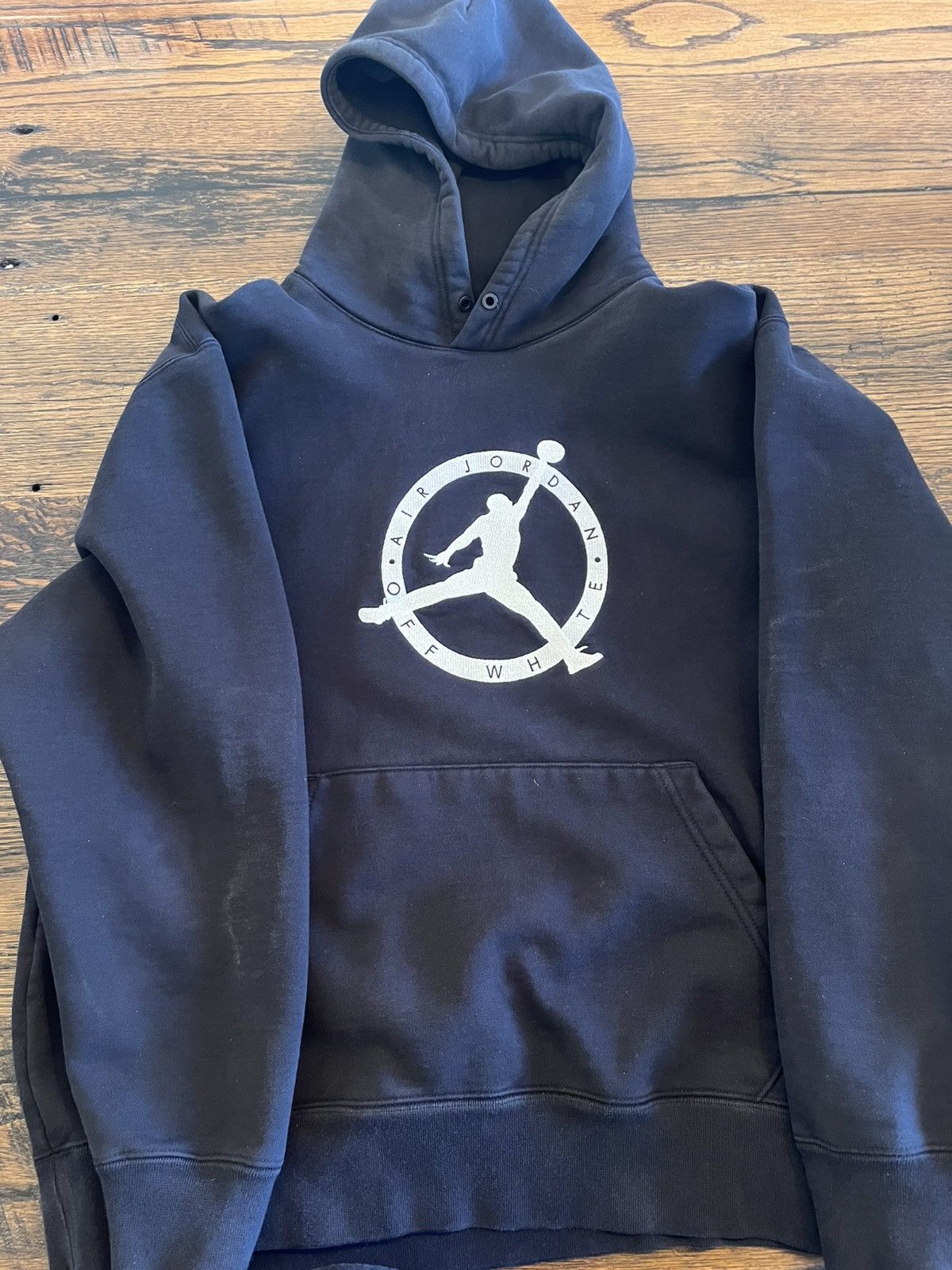 Jordan Brand × Nike × Off-White Off White Sweatshirt Size US XL / EU 56 / 4 - 3 Thumbnail
