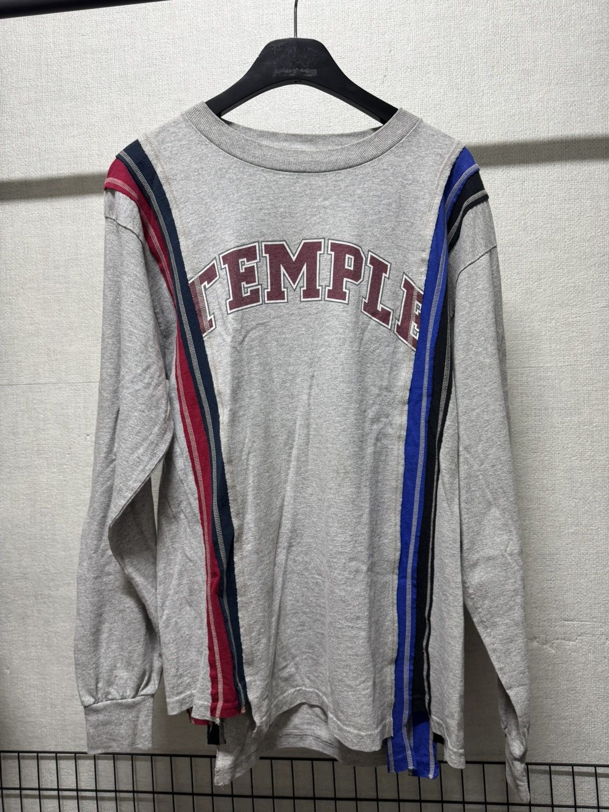 Needles Needles Rebuild Long Sleeve Shirt ‘TEMPLE’ Size US L / EU 52-54 / 3 - 1 Thumbnail