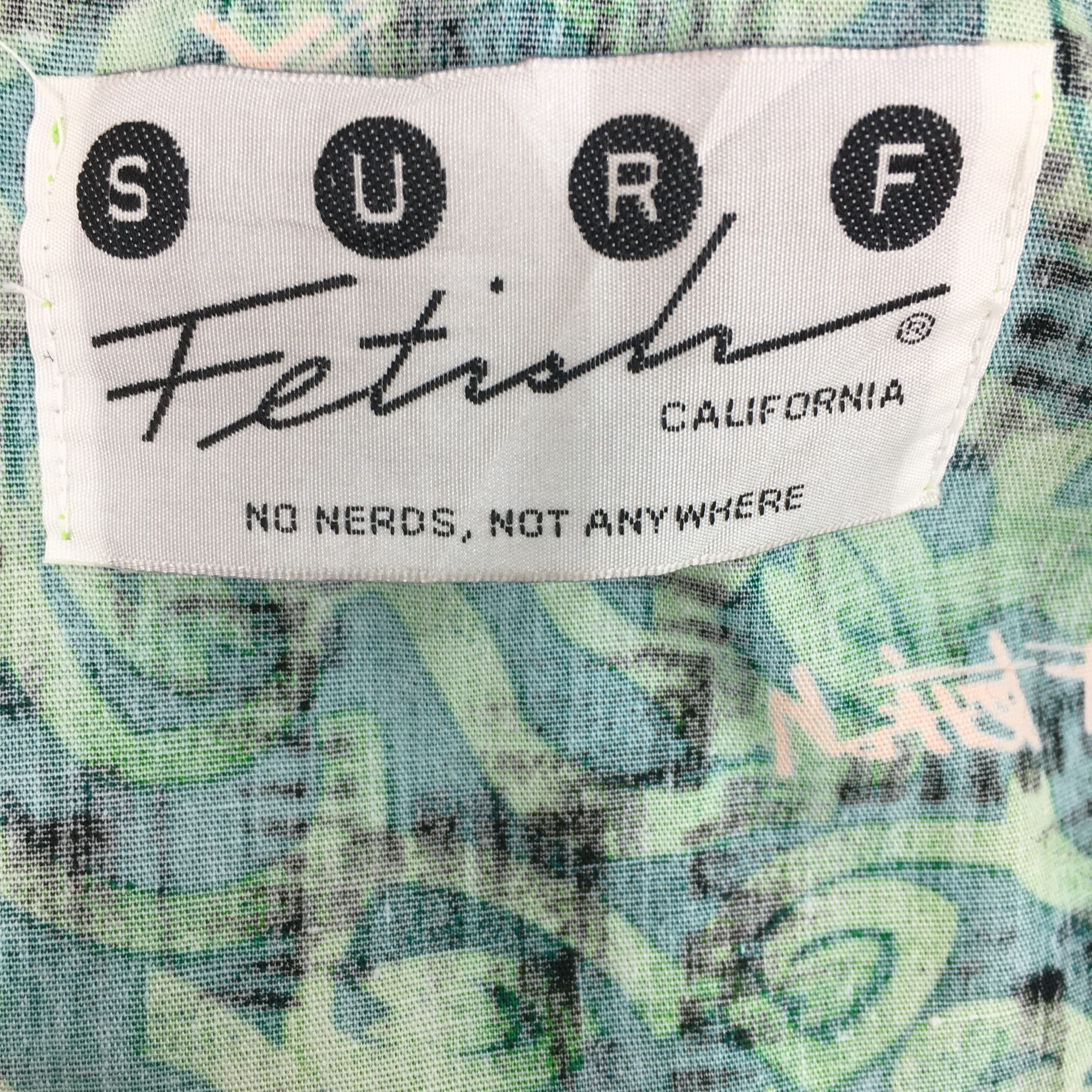 Other Vintage 90's Surf Fetish Hoodie Abstract Pattern Surf Jacket Size US M / EU 48-50 / 2 - 3 Thumbnail