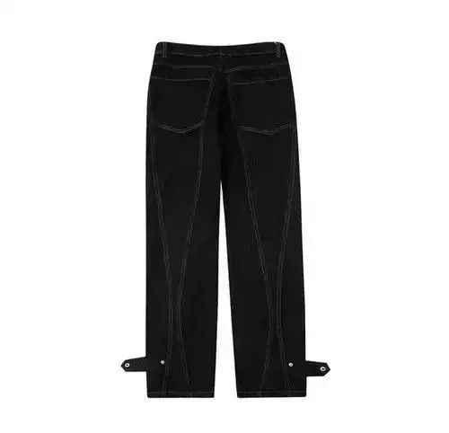 Japanese Brand Avantgarde fashion black denim Size US 32 / EU 48 - 3 Thumbnail