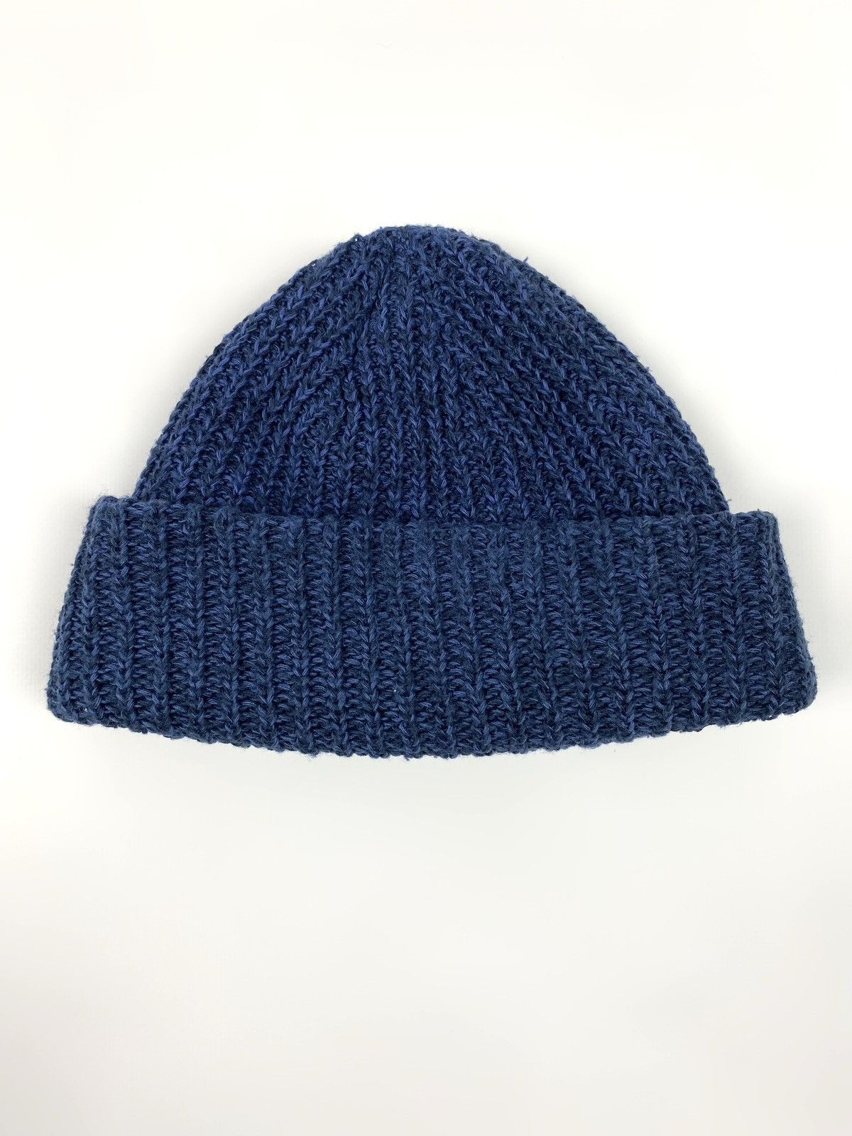Fjallraven Fjallraven Blue Melange Chunky Knit Beanie Hat Size ONE SIZE - 5 Thumbnail
