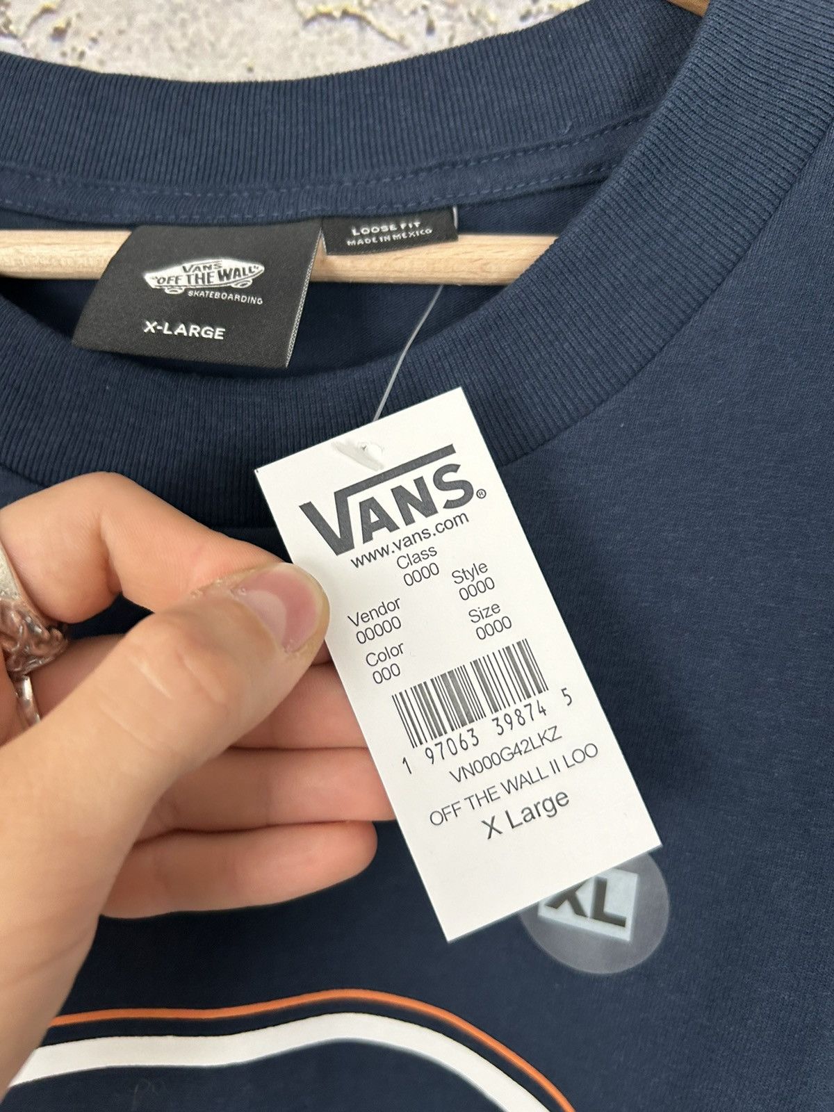 Vans Vans Center Logo Baggy Boxy Shirt 90s Retro Skateboards Size US XL / EU 56 / 4 - 5 Thumbnail