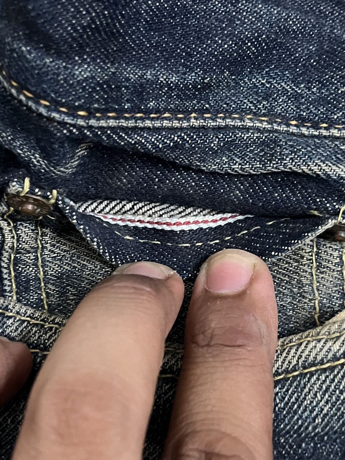 Jun Takahashi Vintage UJ Mudwash Selvedge Denim Size US 33 - 5 Thumbnail
