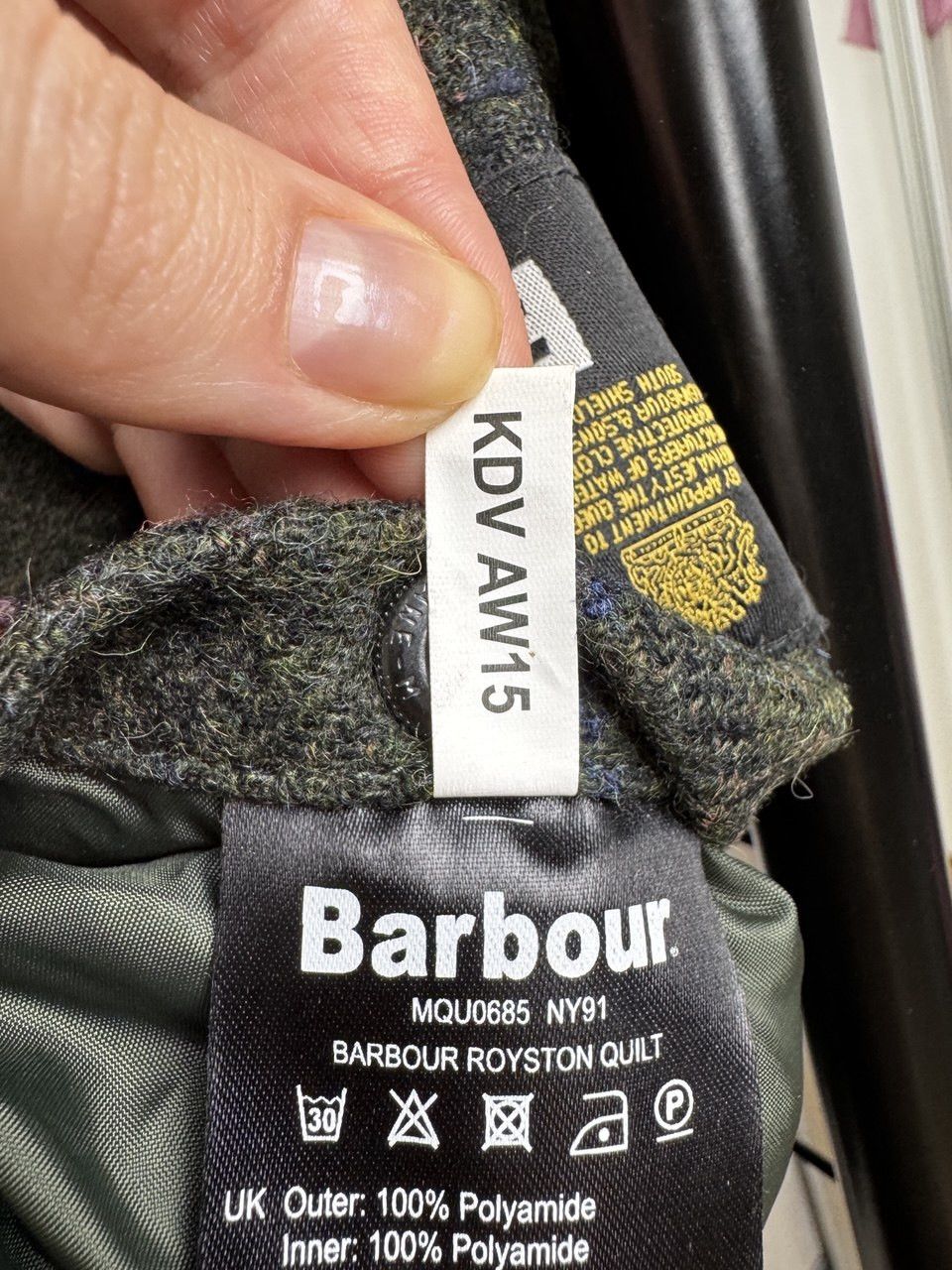 Barbour Barbour x Moon Luxury Fabric Royston Quilted jacket Size US XL / EU 56 / 4 - 13 Thumbnail