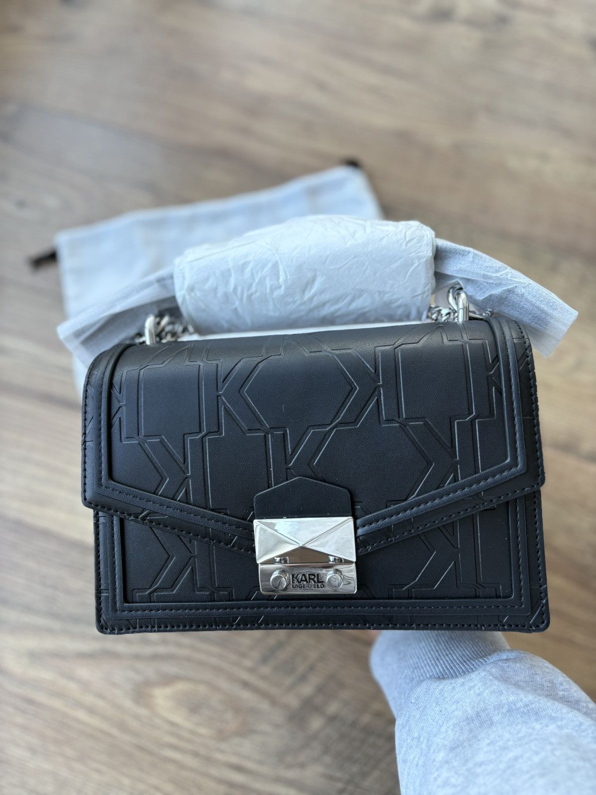 Karl Lagerfeld monogram Shoulder Bag