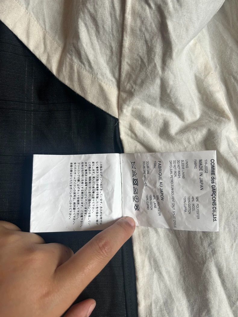 Comme des Garcons Comme Des Garcons Printed wool jacket on the back Nextarrow Size M / US 6-8 / IT 42-44 - 6 Thumbnail
