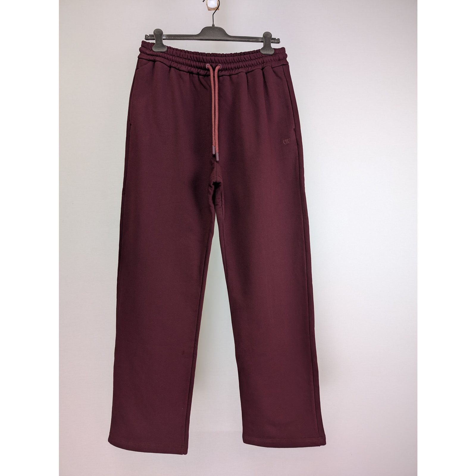 Off-White o1rshd1 Emb Sweatpants Fig Fig in Maroon Size US 36 / EU 52 - 2 Thumbnail