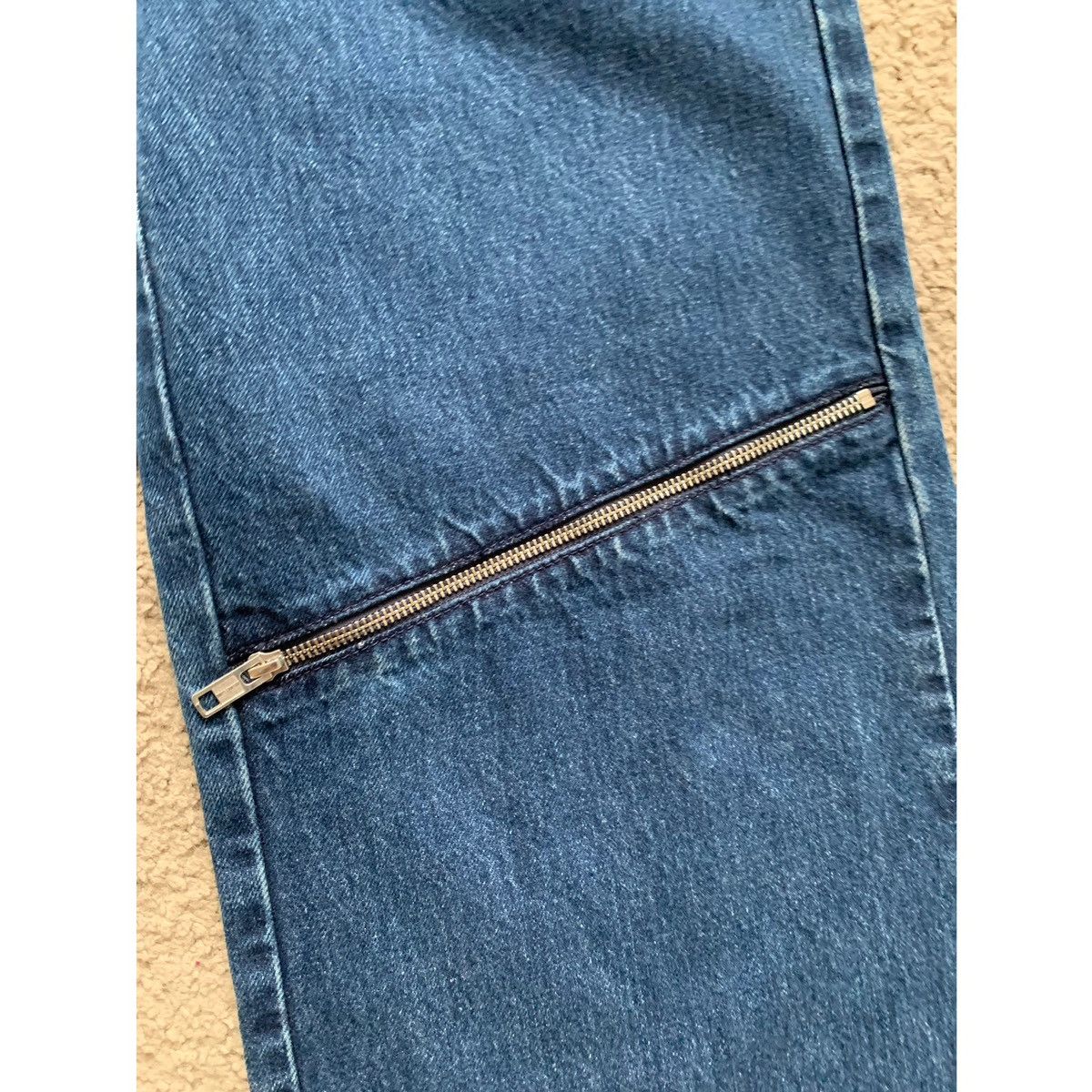 Helmut Lang HELMUT LANG ZIPPER WIDE JEANS Size US 28 / EU 44 - 5 Thumbnail