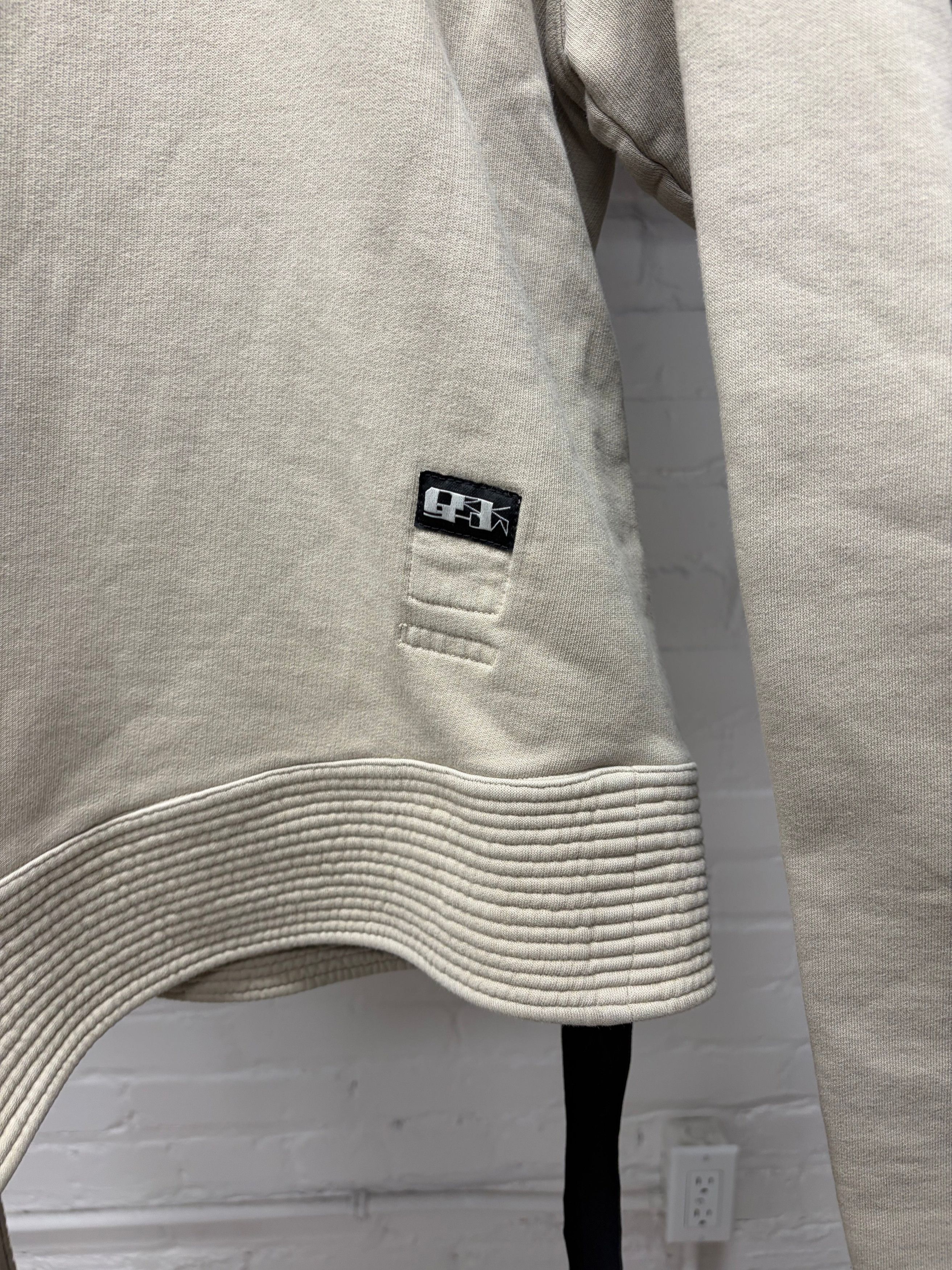 Rick Owens Rick Owens DRKSHDW ‘Creatch Strap’ Pearl Cotton Sweatshirt Size US L / EU 52-54 / 3 - 3 Thumbnail