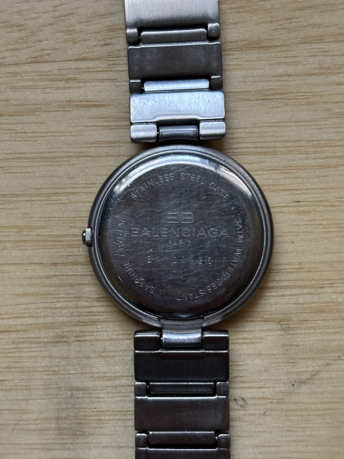 Balenciaga Early 90s Balenciaga Paris Sapphire Crystal Watch Size ONE SIZE - 2 Thumbnail