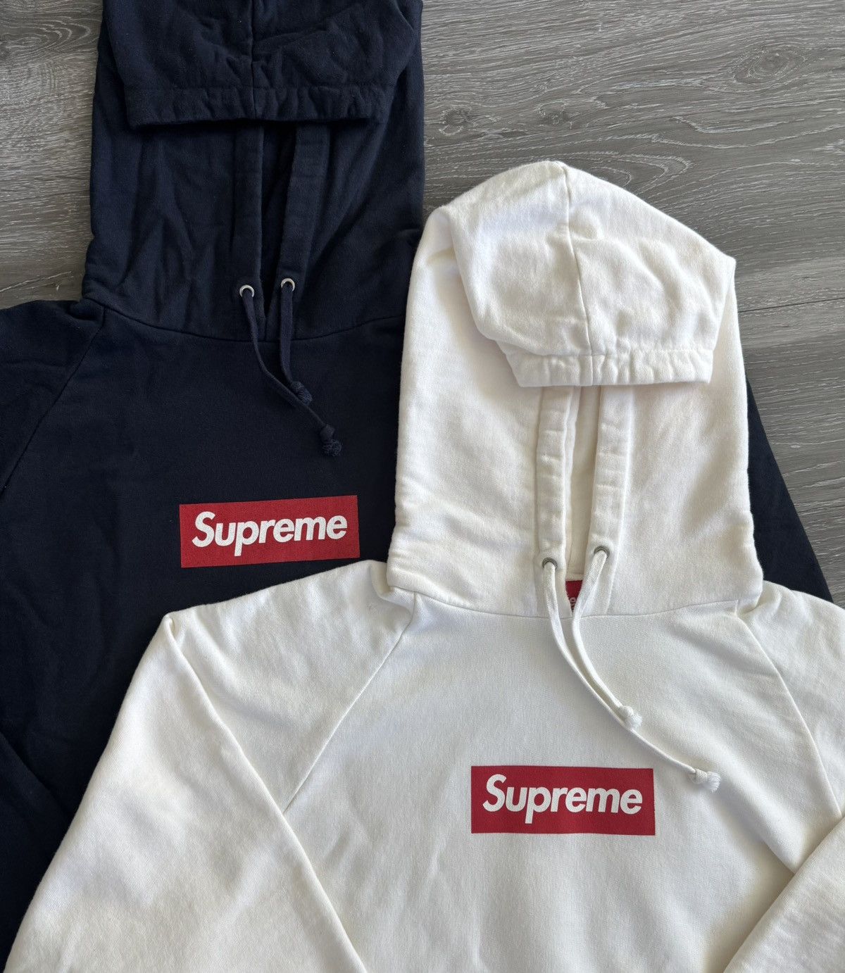 Supreme Supreme Navy Screenprint Box Logo 2006 Size US XL / EU 56 / 4 - 7 Thumbnail