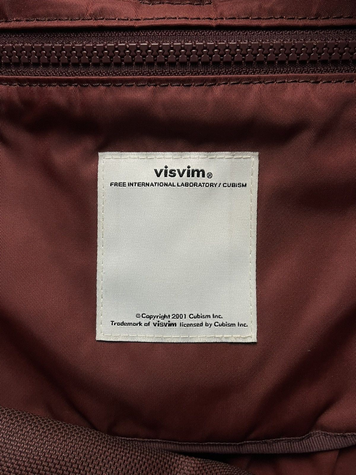 Visvim Visvim SS15 Ballistic Cordura 20L Backpack Burgundy w/ Suede Size ONE SIZE - 5 Thumbnail