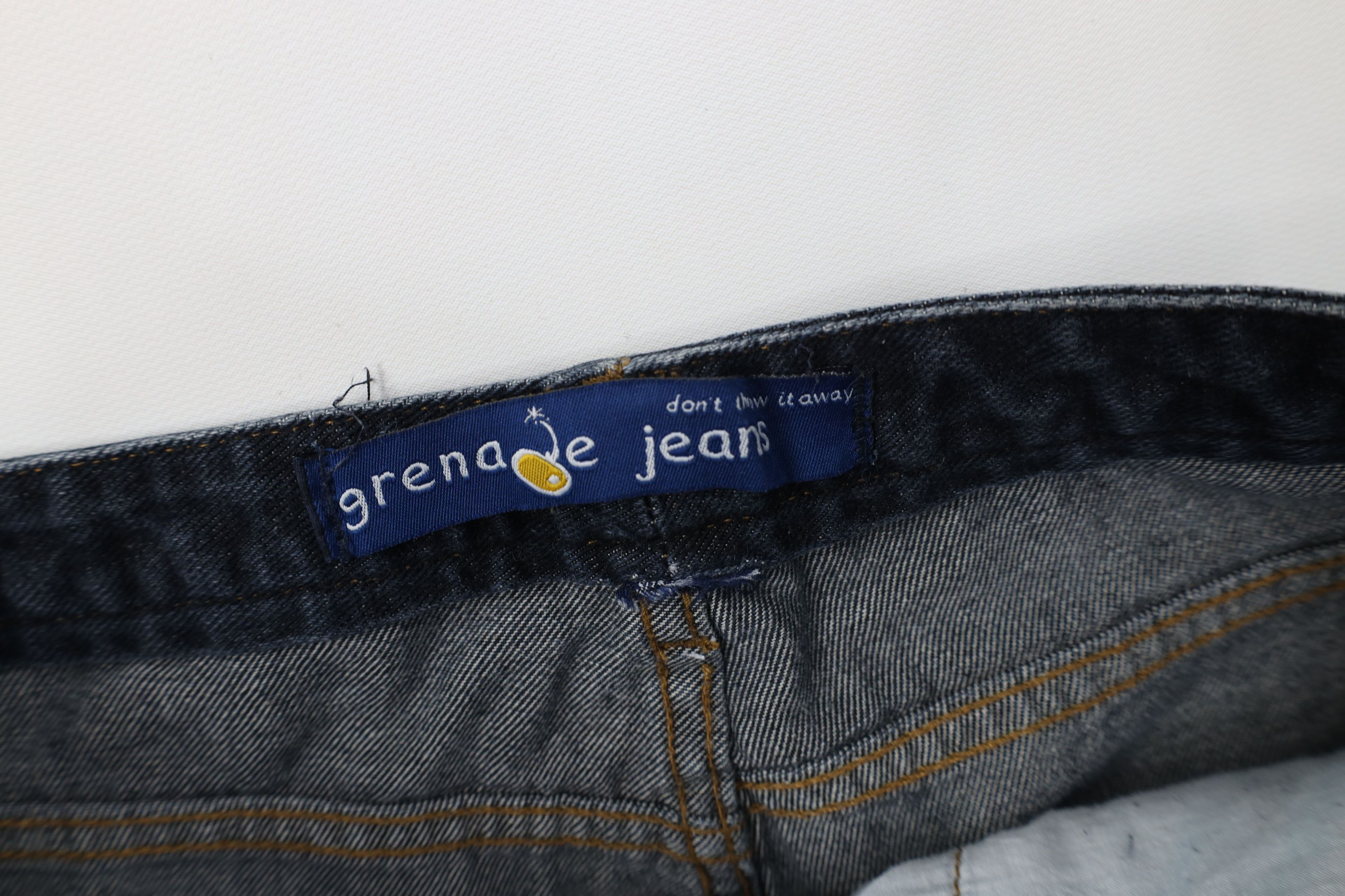 Vintage Vintage 90s Y2K Streetwear Wide Leg Skateboard Jeans Blue Size US 30 / EU 46 - 7 Thumbnail
