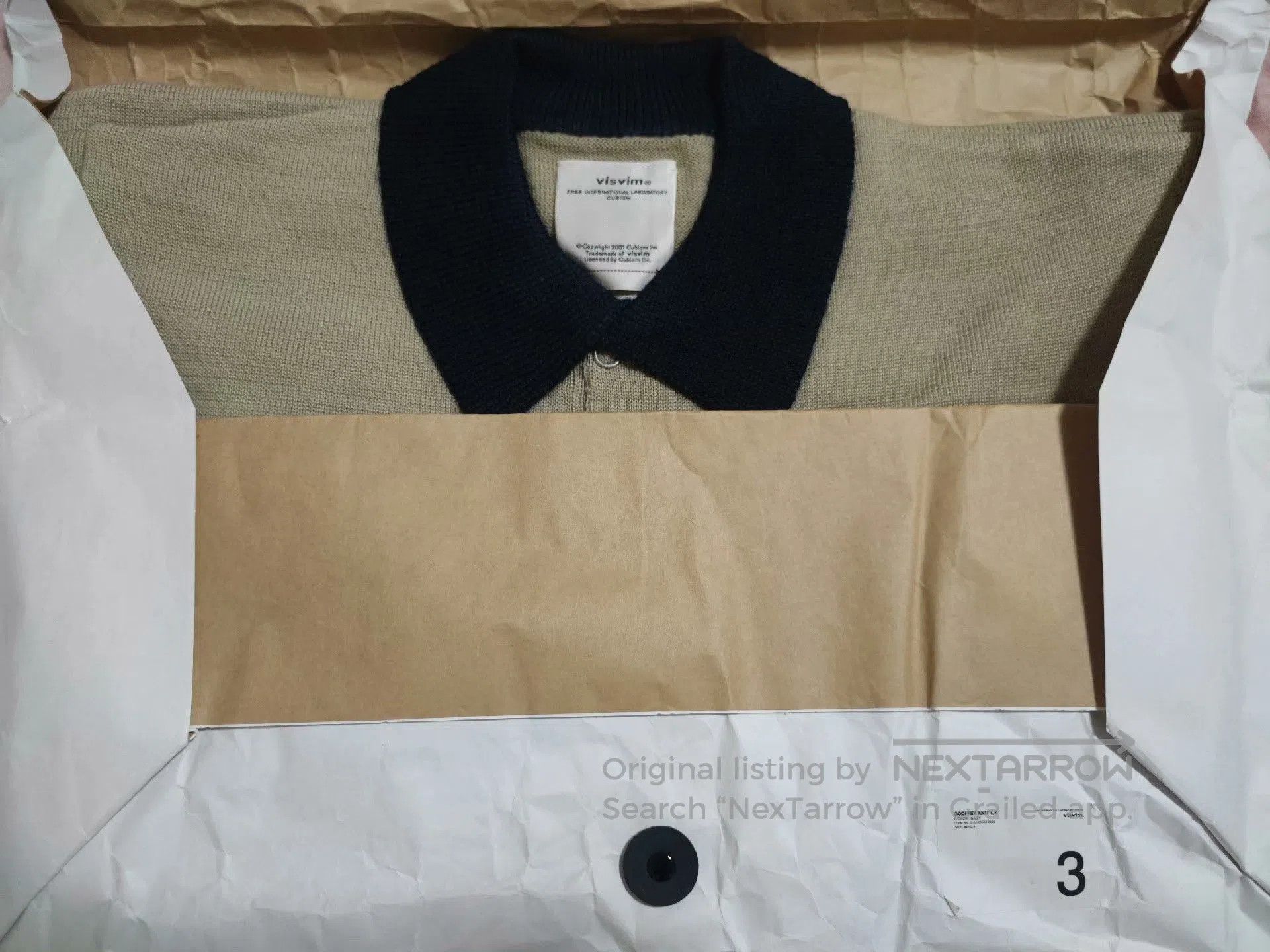 Visvim VISVIM 21AW GODFREY KNIT L/S. Size US L / EU 52-54 / 3 - 1 Thumbnail