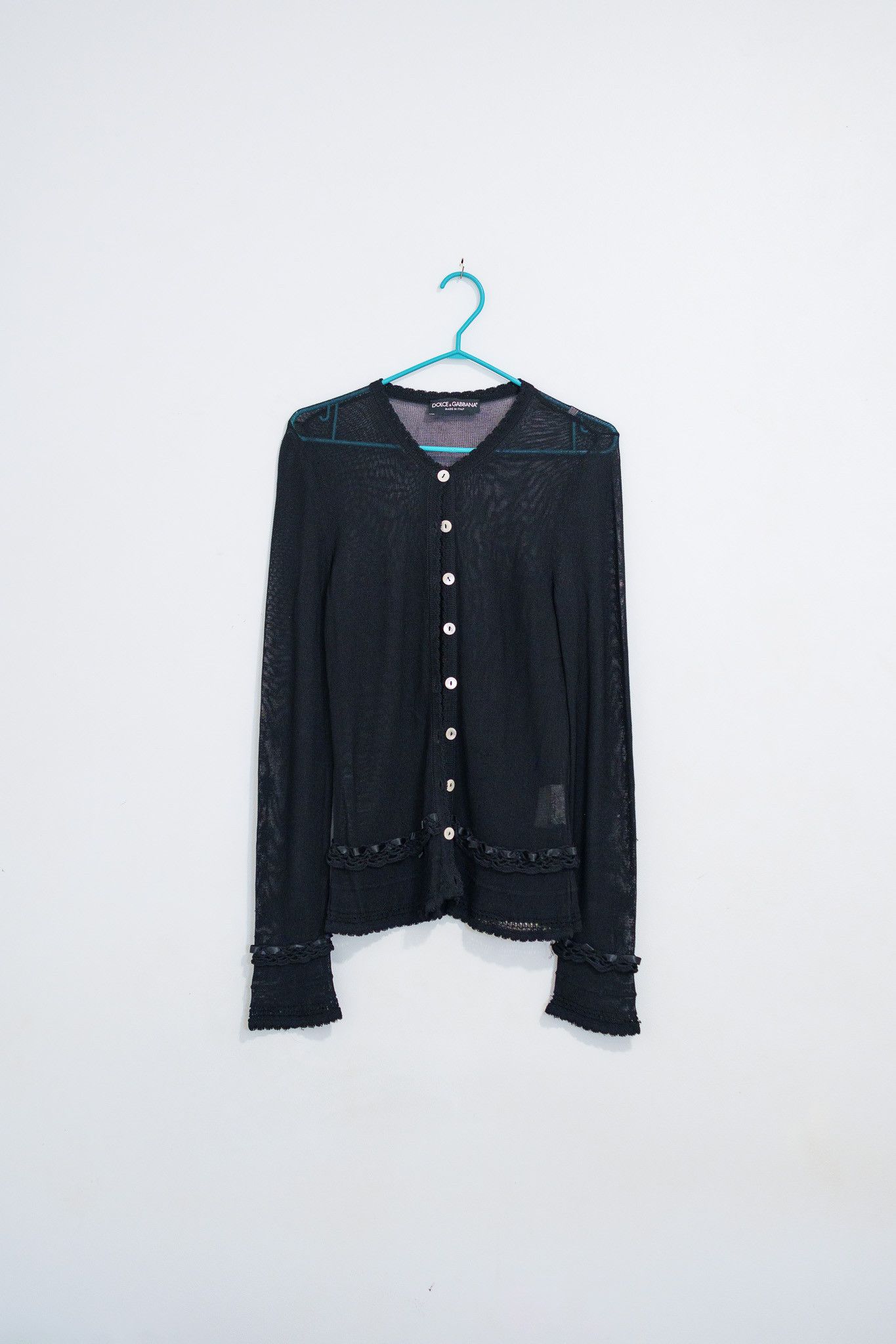 Dolce & Gabbana Dolce & Gabbana Sheer Cardigan Size S / US 4 / IT 40 - 1 Thumbnail