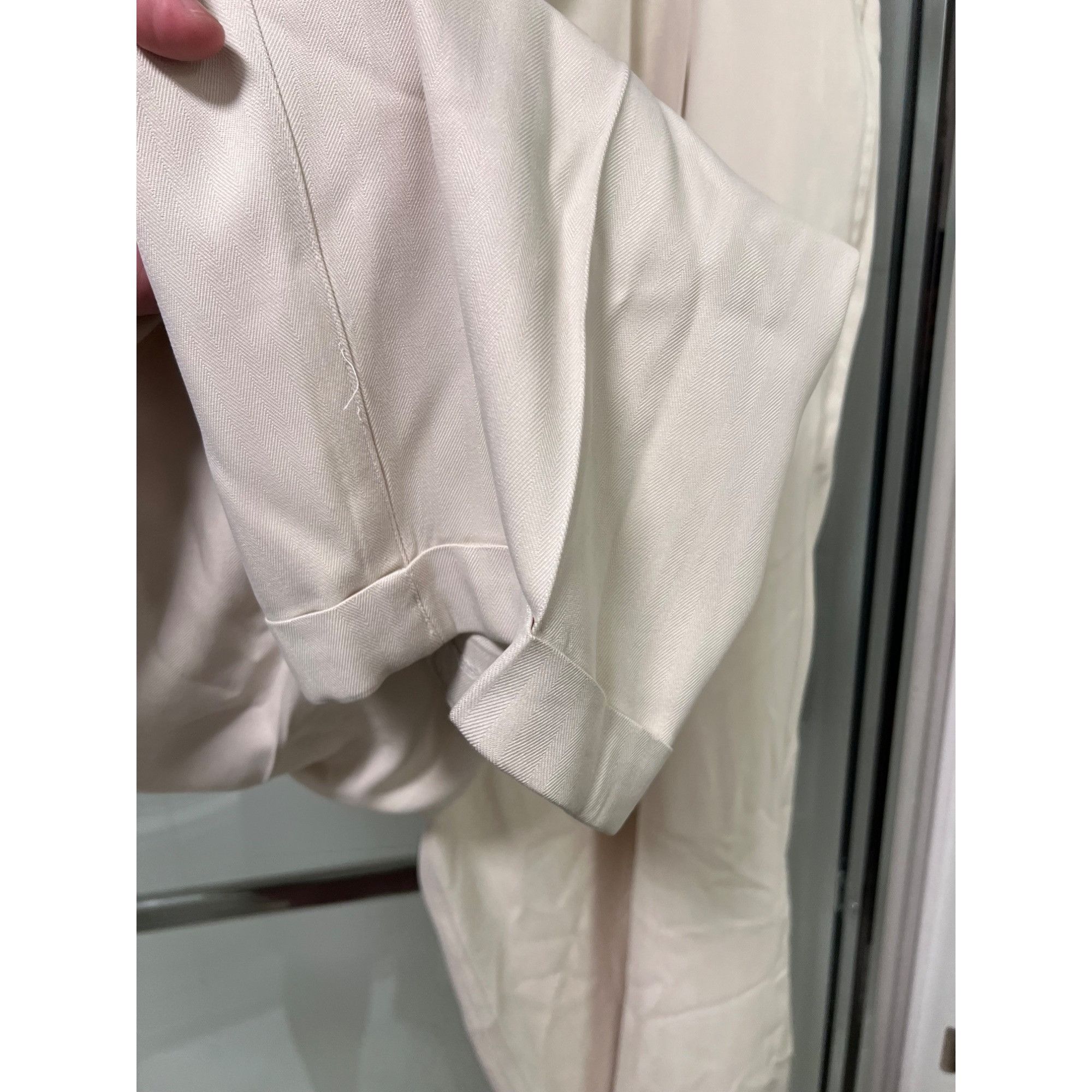Tommy Bahama Tommy Bahama 100% Silk Pleated Pants - Size 44x30 Size US 44 / EU 60 - 3 Thumbnail