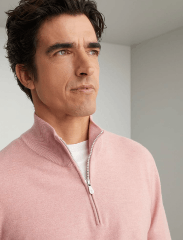 Brunello Cucinelli Cashmere Turtleneck in Pink Size US M / EU 48-50 / 2 - 4 Thumbnail