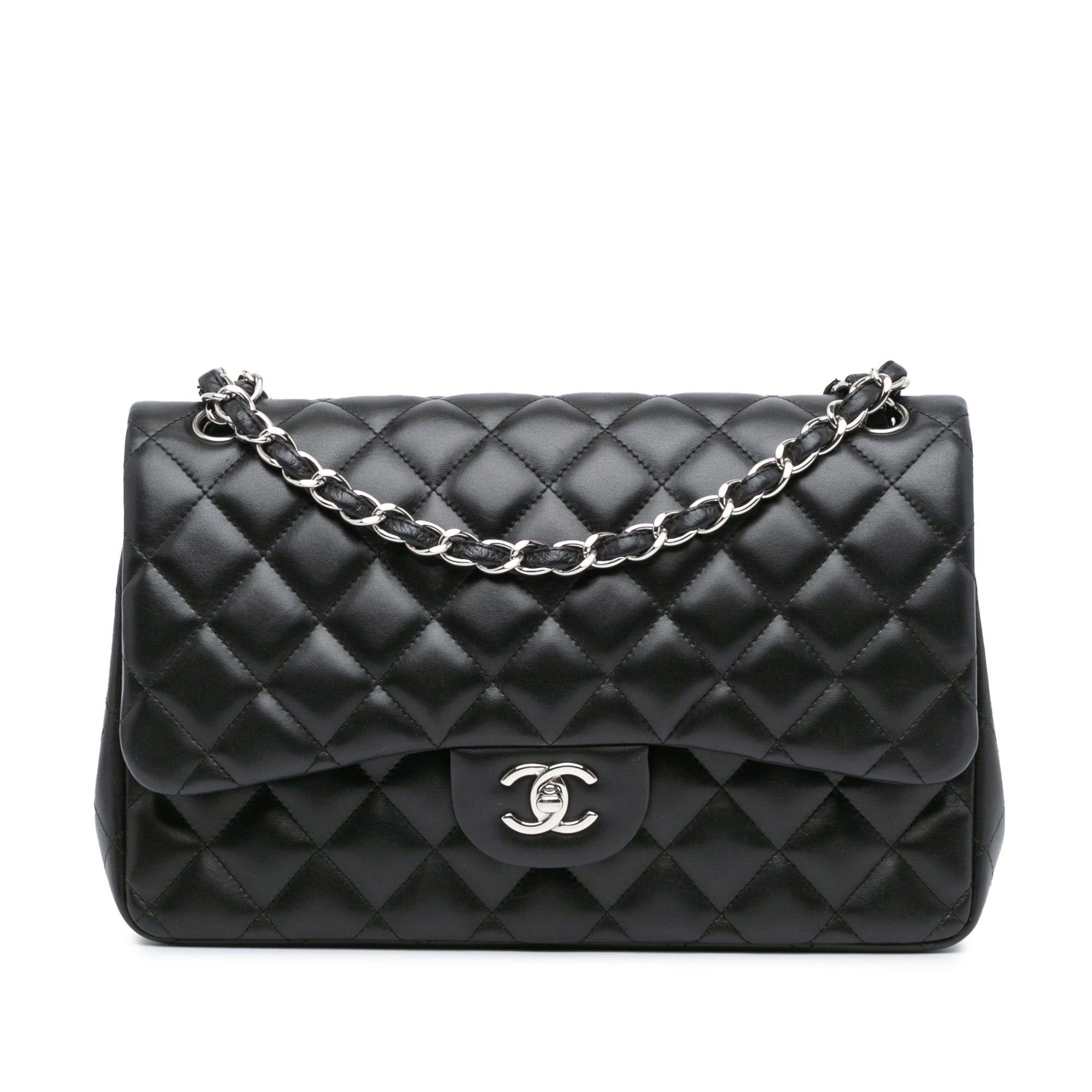 Chanel Jumbo Classic Lambskin Double Flap Black