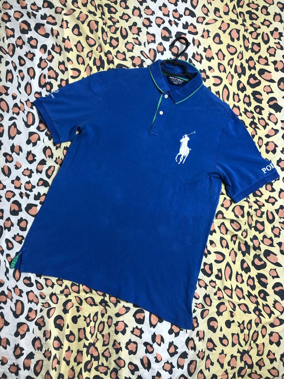 Polo Ralph Lauren × Vintage Chief Keef Polo Ralph Lauren Big Logo Black Watch Polo Tee Size US L / EU 52-54 / 3 - 1 Thumbnail