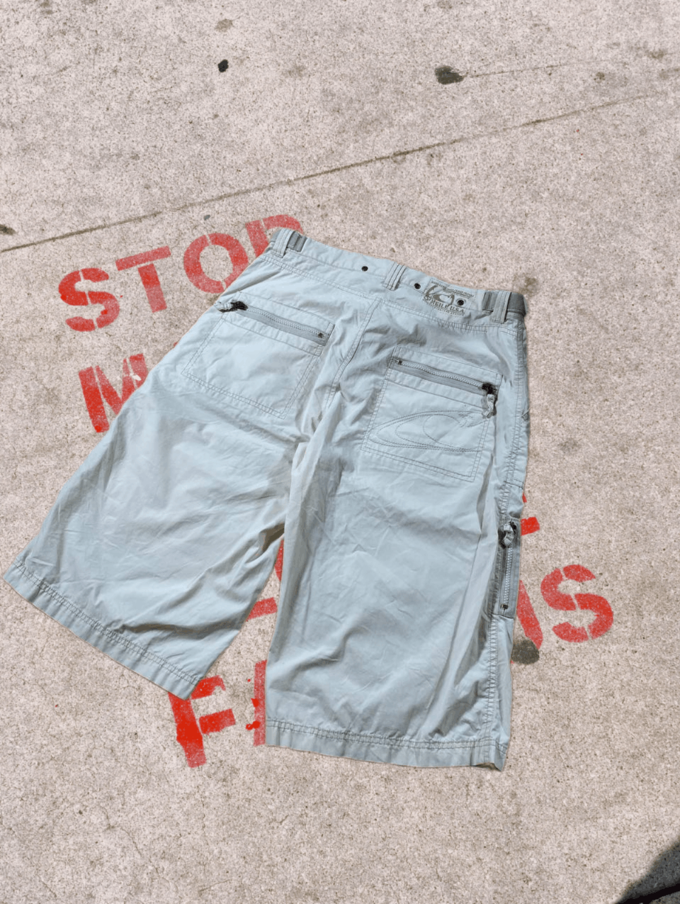 Vintage O'Neill Board Shorts Men’s 30 White Cargo Pockets Surf Swim Size US 30 / EU 46 - 1 Thumbnail