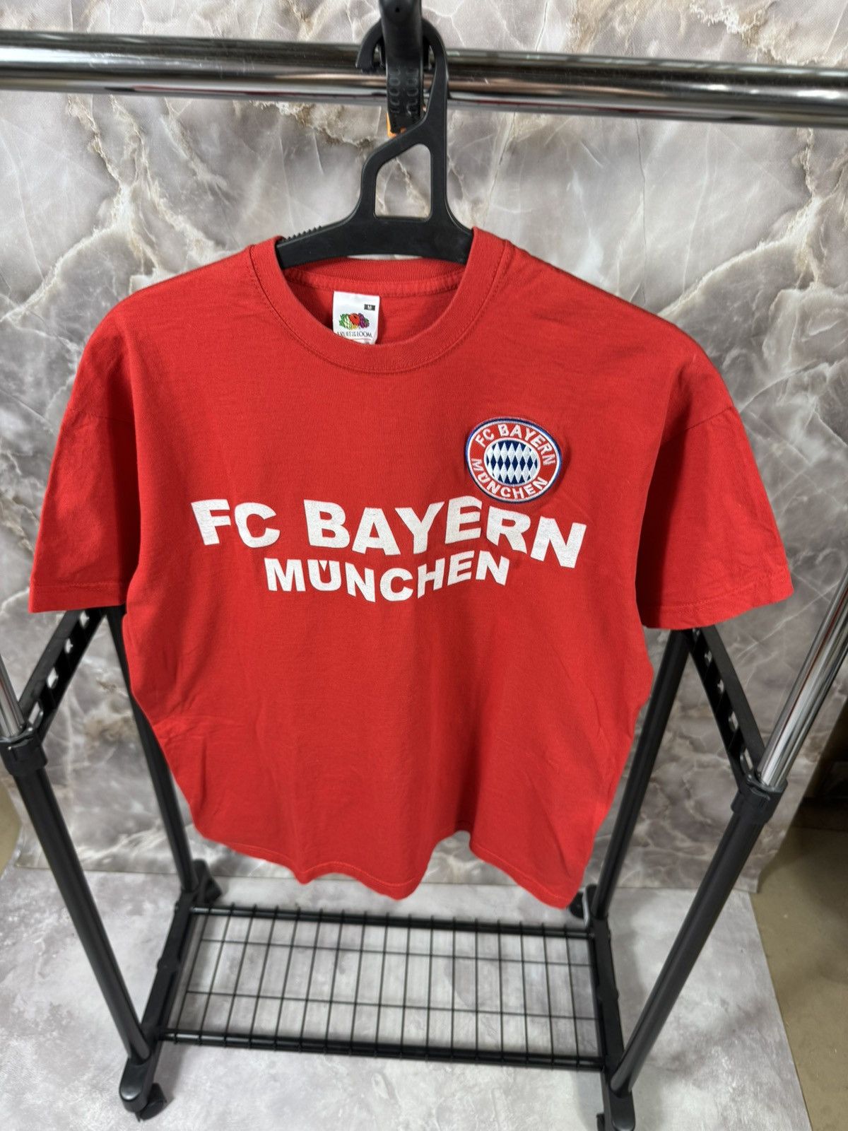 Vintage FC Bayern Munchen Cotton Fan Tee Size US M / EU 48-50 / 2 - 2 Thumbnail