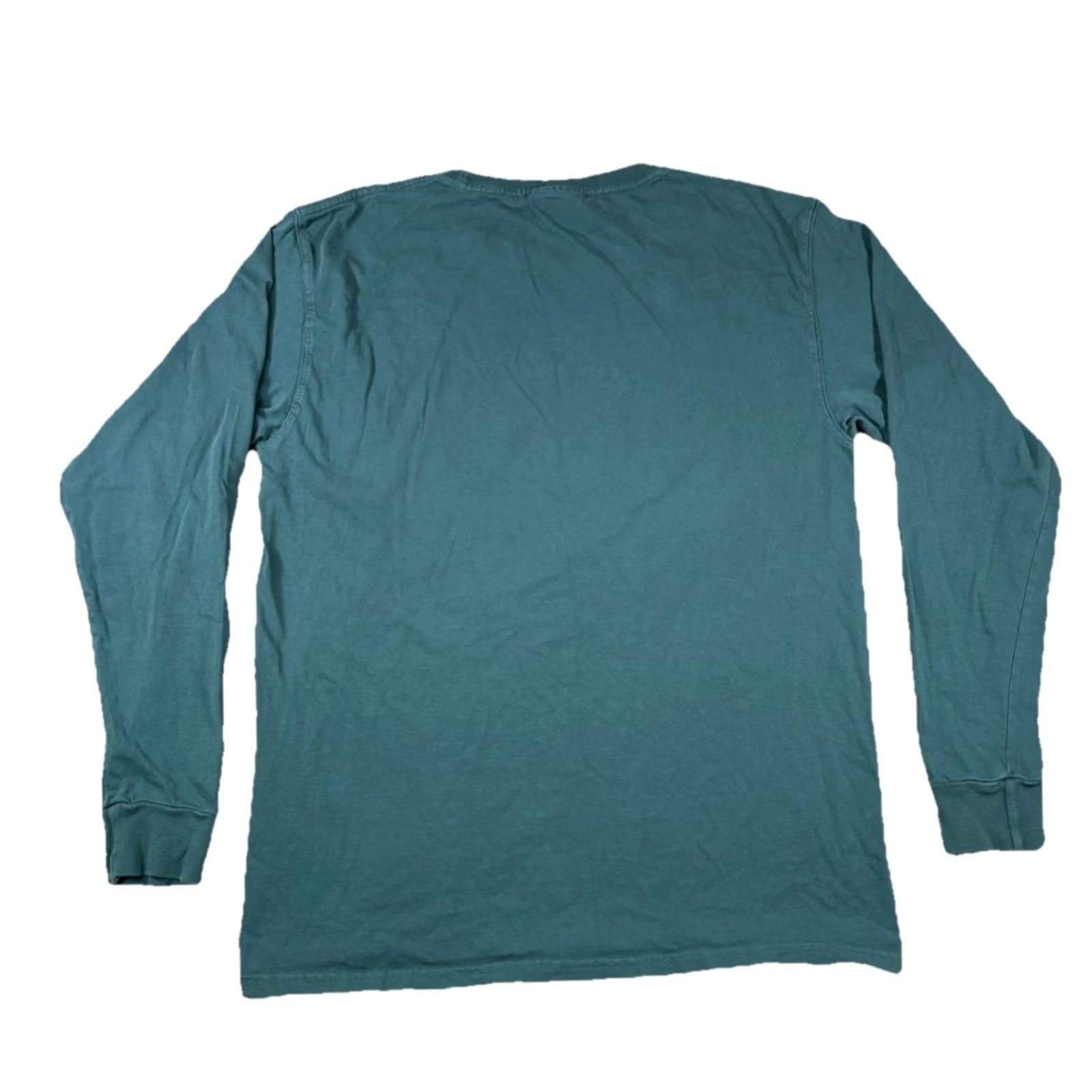 Etro Techstyles Shirt Long Sleeve Unisex Adults Crew Neck Green Cotton Blend Retro Y2K Steamboat Springs Colorado Medium Size US M / EU 48-50 / 2 - 6 Thumbnail