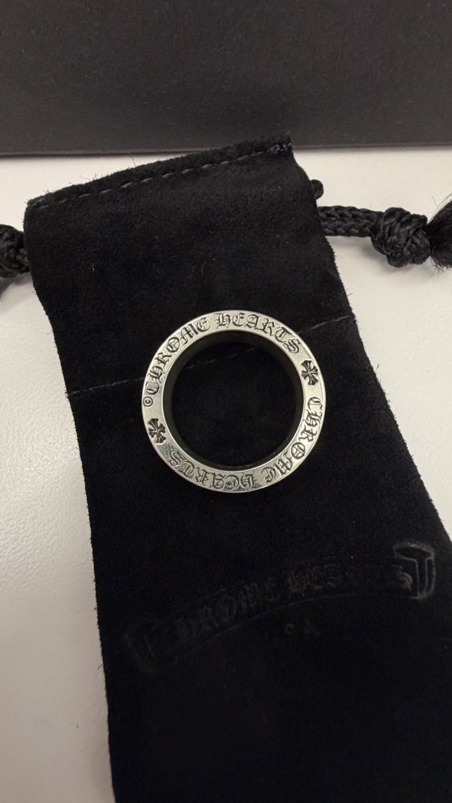 Chrome Hearts Chrome Hearts FOREVER Spacer 6mm Ring Size ONE SIZE - 4 Thumbnail