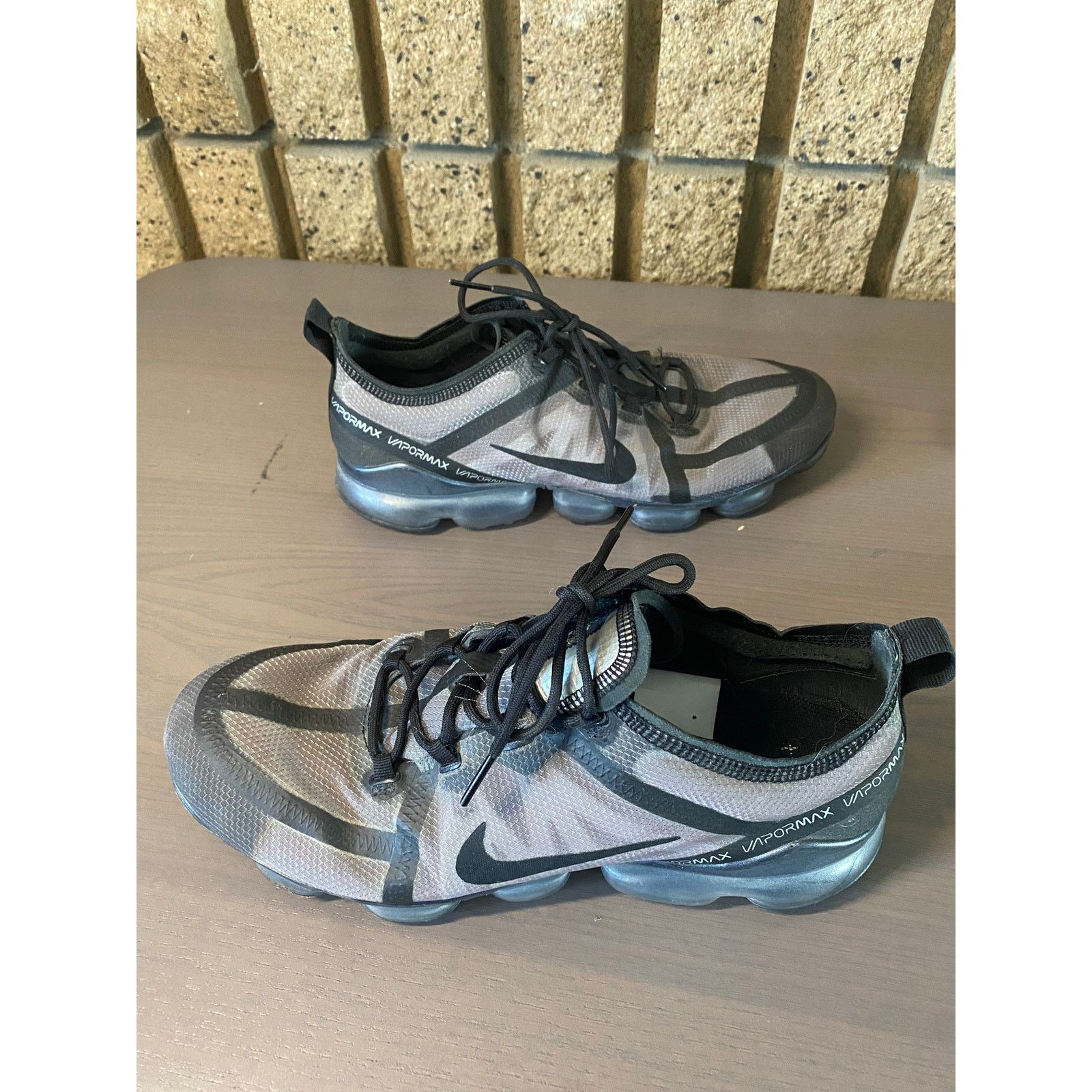 Nike Nike Air Vapormax 2019 Ghost Black Grey Mens Size 10.5 Size US 10.5 / EU 43-44 - 5 Thumbnail