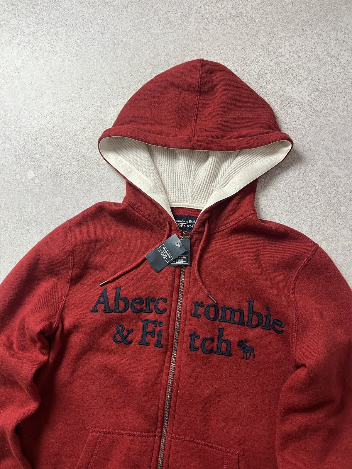 Abercrombie & Fitch ABERCROMBIE & FITCH A&F ZIP HOODIE Y2K SIZE XS Size US XS / EU 42 / 0 - 2 Thumbnail