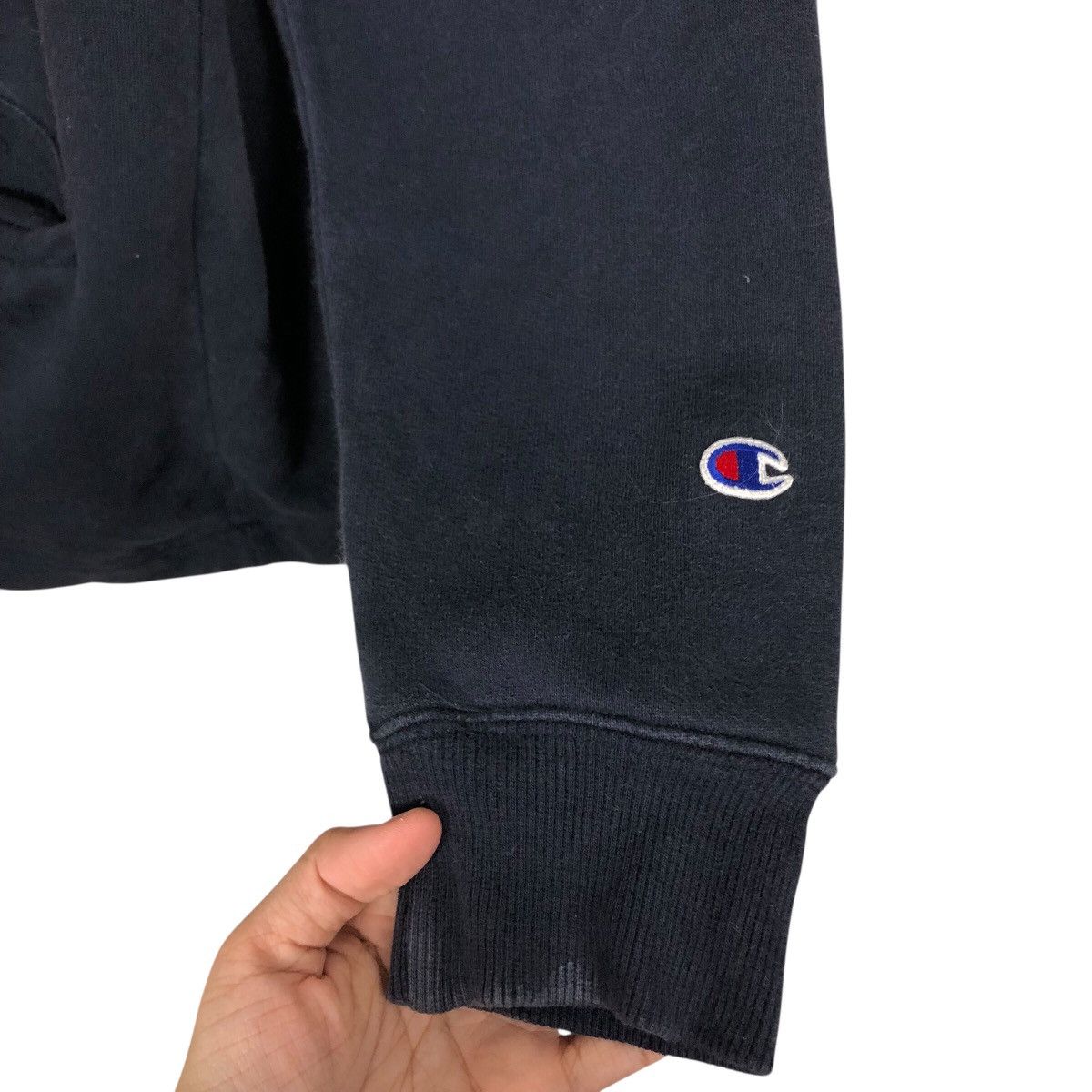 Vintage Champion Collegiate Knit Cardigan Big B Patch Crest Detail Size US L / EU 52-54 / 3 - 16 Thumbnail