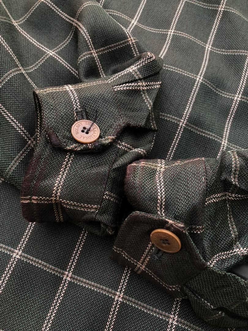 Vintage Wosley Tartan Boxy Work Jacket Size US L / EU 52-54 / 3 - 10 Thumbnail