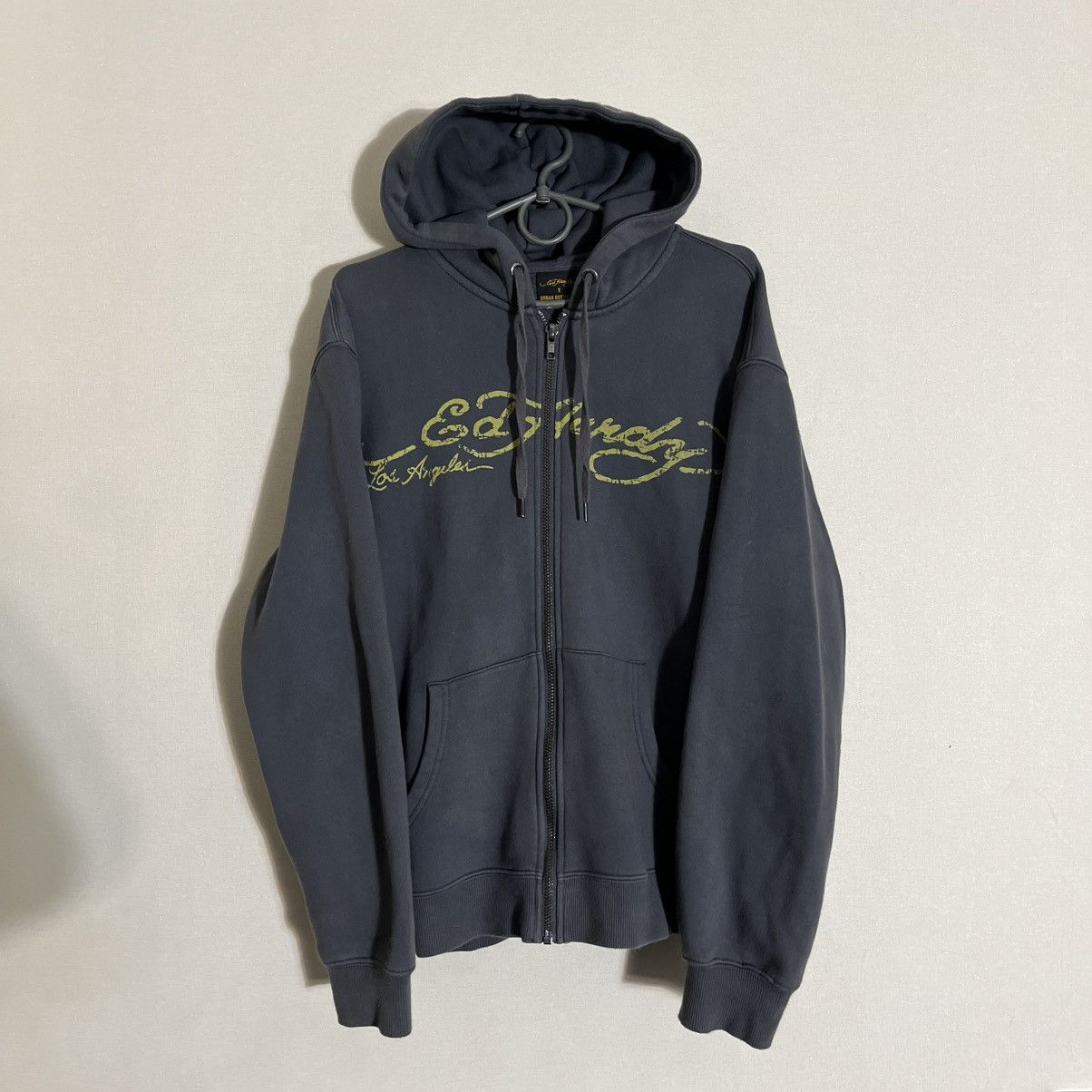 Ed Hardy Vintage Ed Hardy Scull Full Zip Hoodie Y2K Size US L / EU 52-54 / 3 - 1 Thumbnail