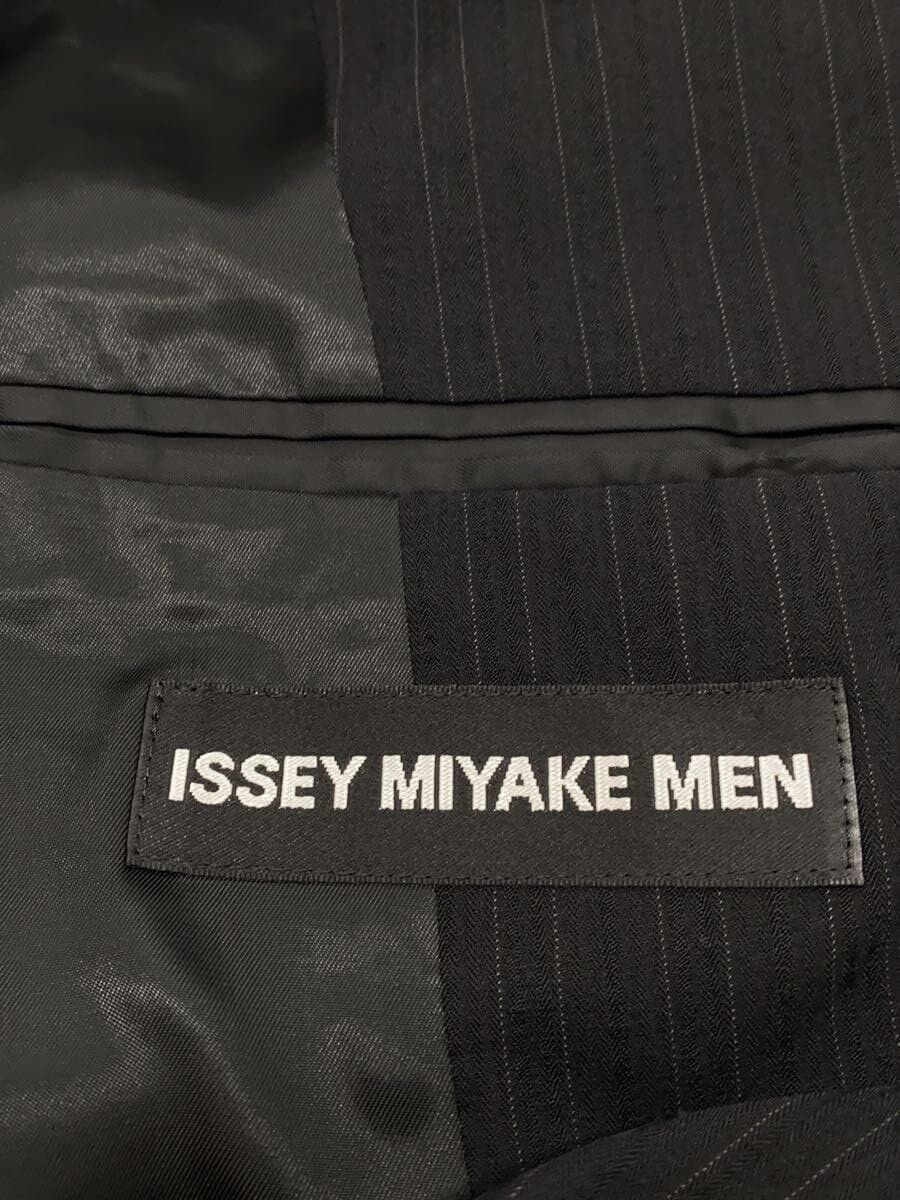 Issey Miyake Striped Wool Jacket Size US M / EU 48-50 / 2 - 3 Thumbnail