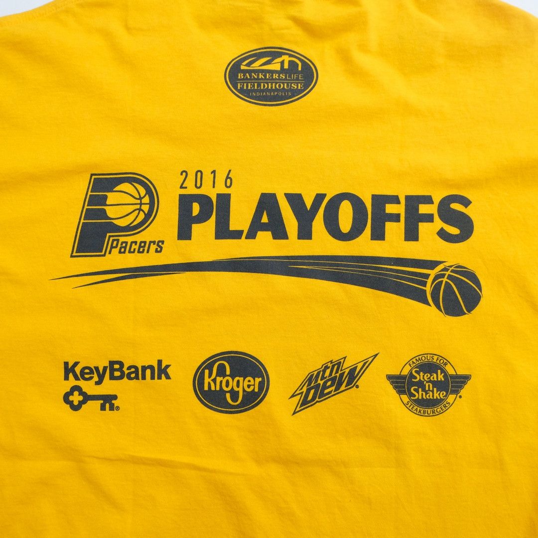 NBA 2016 Pacers NBA Playoffs Tee - Unisex Size US XL / EU 56 / 4 - 5 Thumbnail
