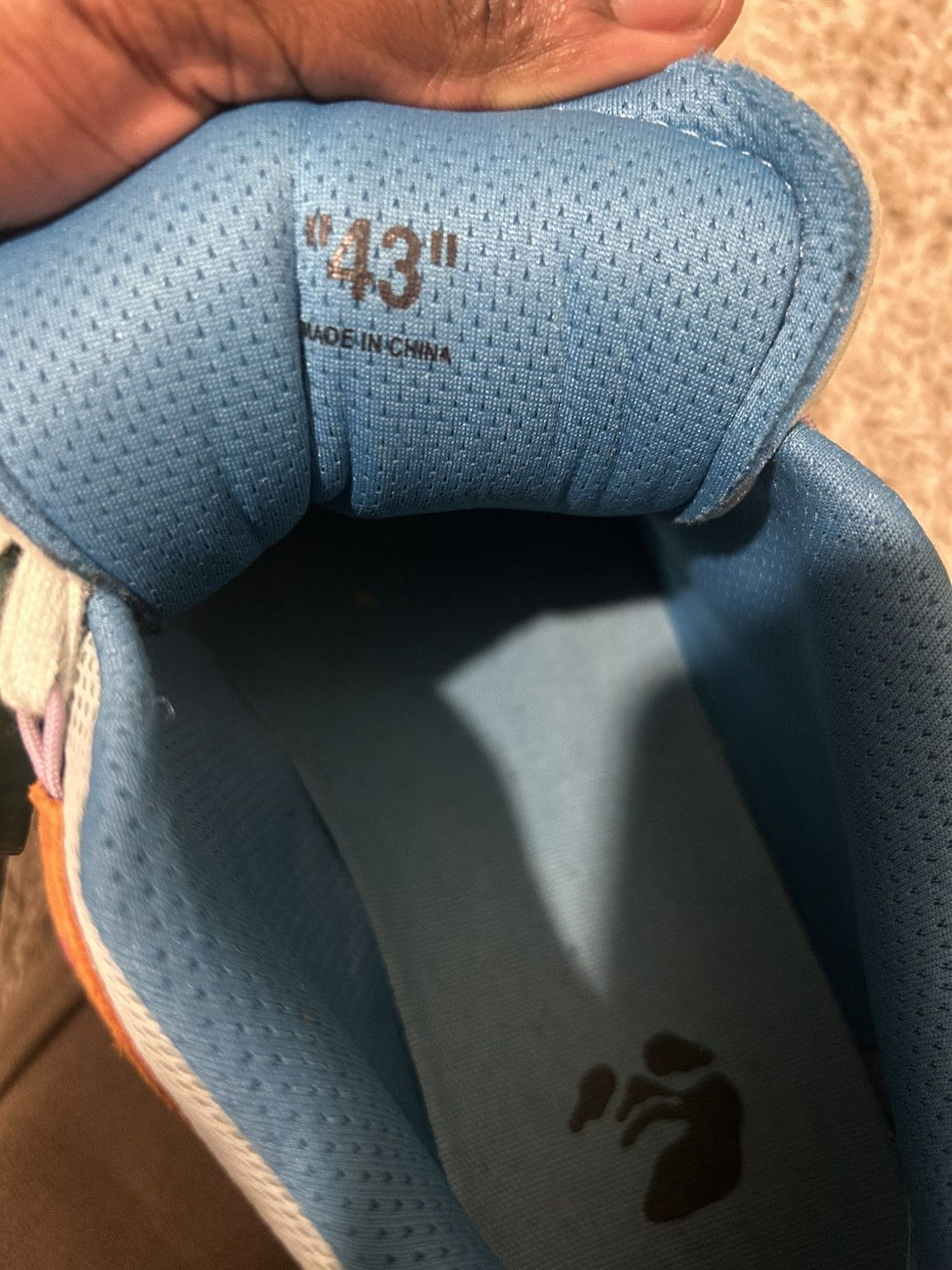 Off-White Off-White ODSY-1000 Dark Greyhound Size US 10 / EU 43 - 8 Thumbnail