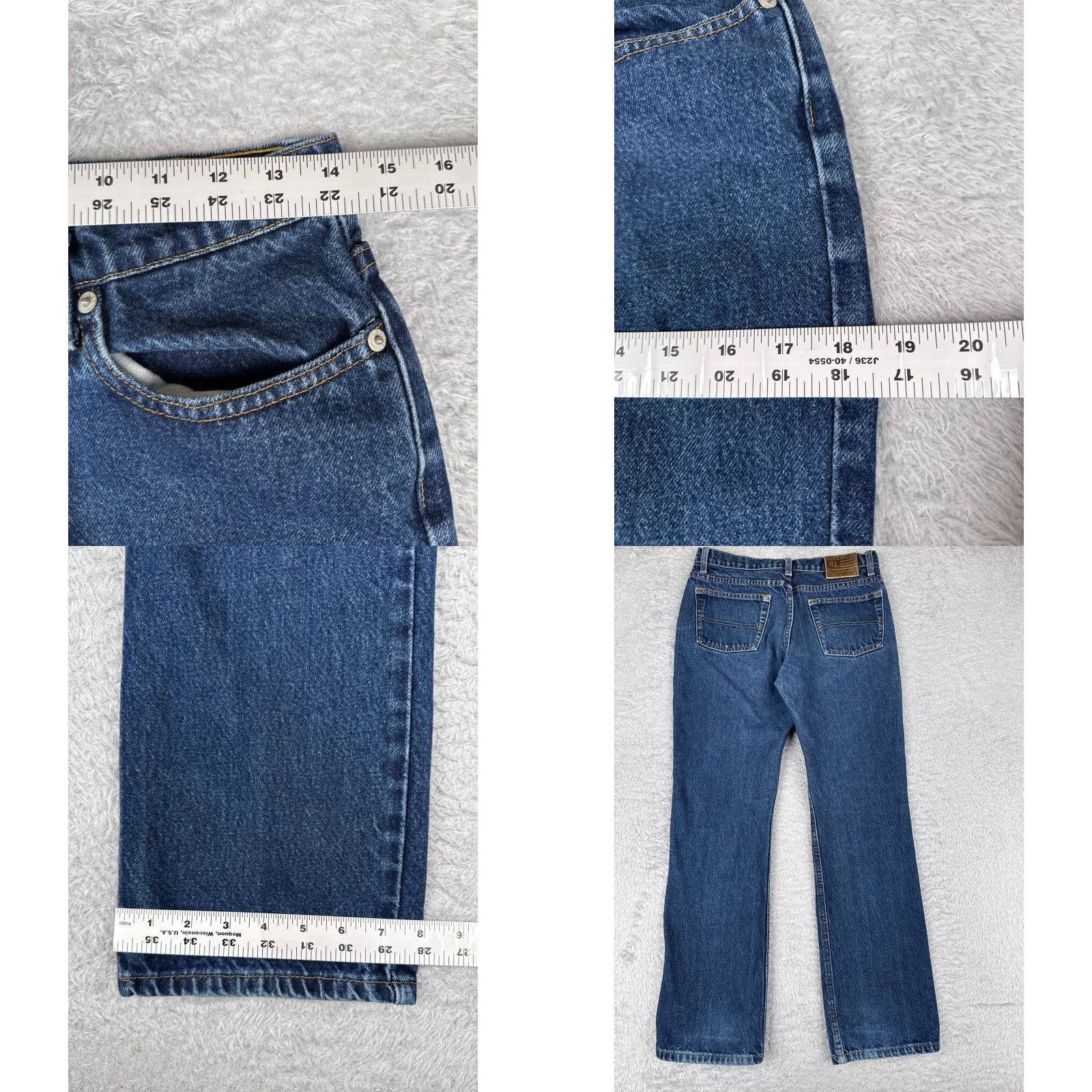 Ralph Lauren Polo Ralph Lauren Jeans Women 6 Blue Denim Jeans Bootcut Cotton Blend Mid 28x29 Size 28" / US 6 / IT 42 - 9 Thumbnail