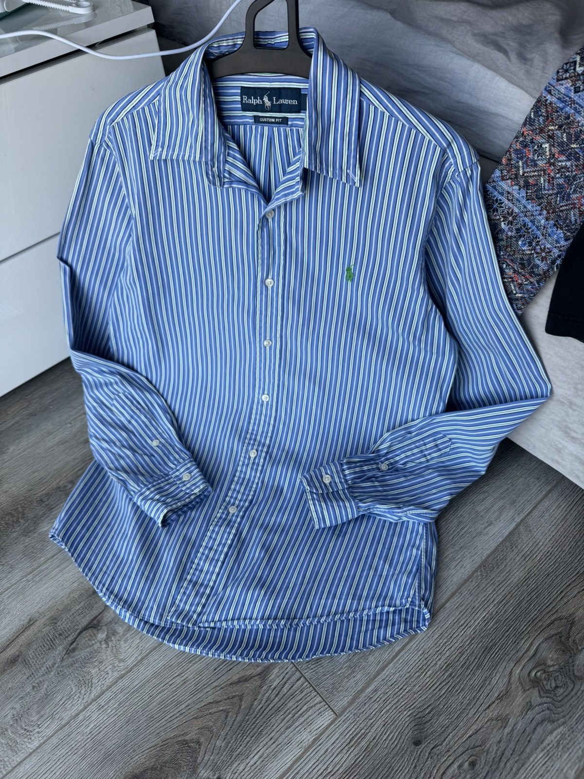 Polo Ralph Lauren Vintage Polo Ralph Lauren Stripped Long Sleeve Men's Shirt Size US S / EU 44-46 / 1 - 4 Thumbnail
