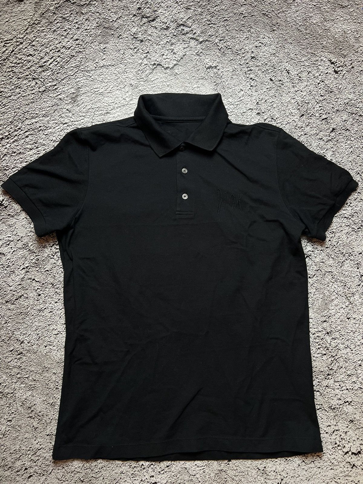 Dior Raymond Pettibon embriodered back patch polo shirt Size US S / EU 44-46 / 1 - 3 Thumbnail