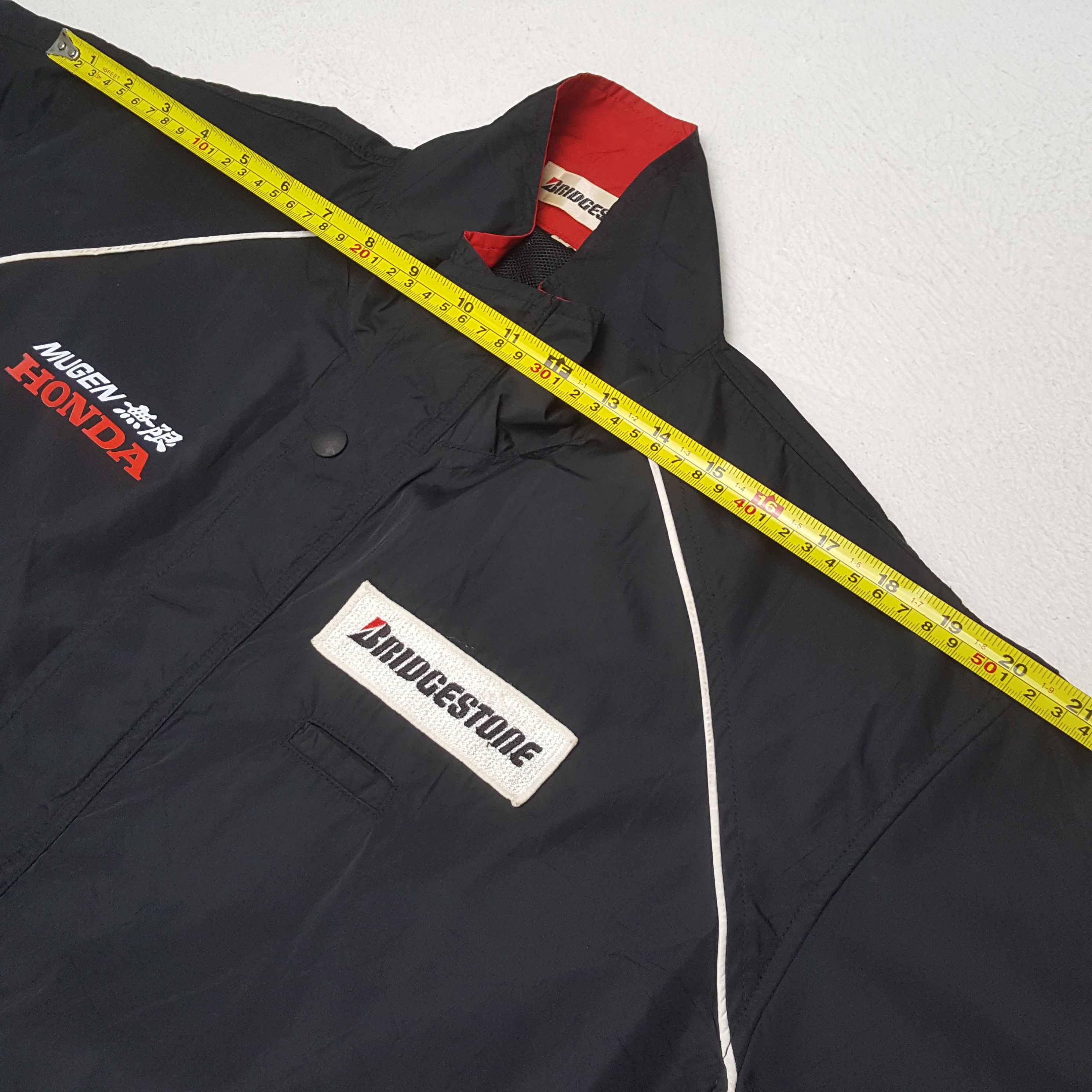 Vintage Bridgestone X Mugen Honda Custom Art Jacket C300N32 Size US XL / EU 56 / 4 - 5 Thumbnail