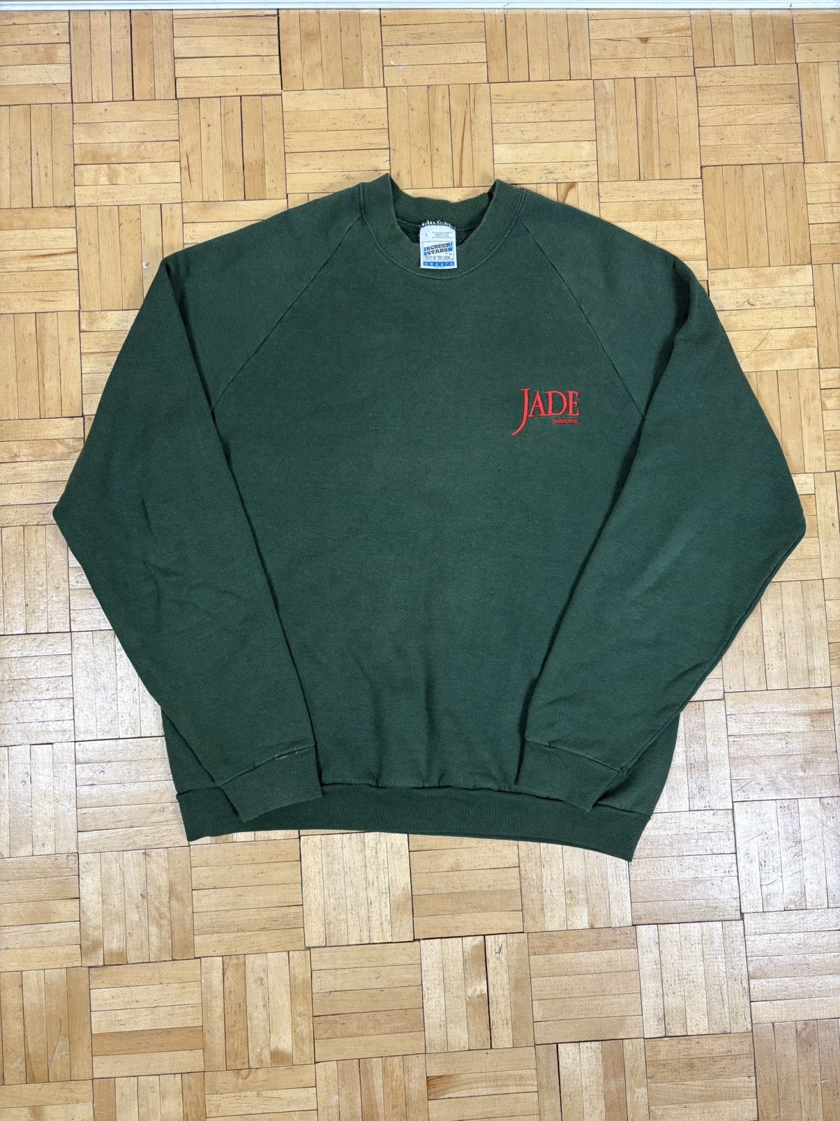 Vintage Rare 1995 Jade movie promo Screen Stars crew sweatshirt Size US L / EU 52-54 / 3 - 2 Thumbnail