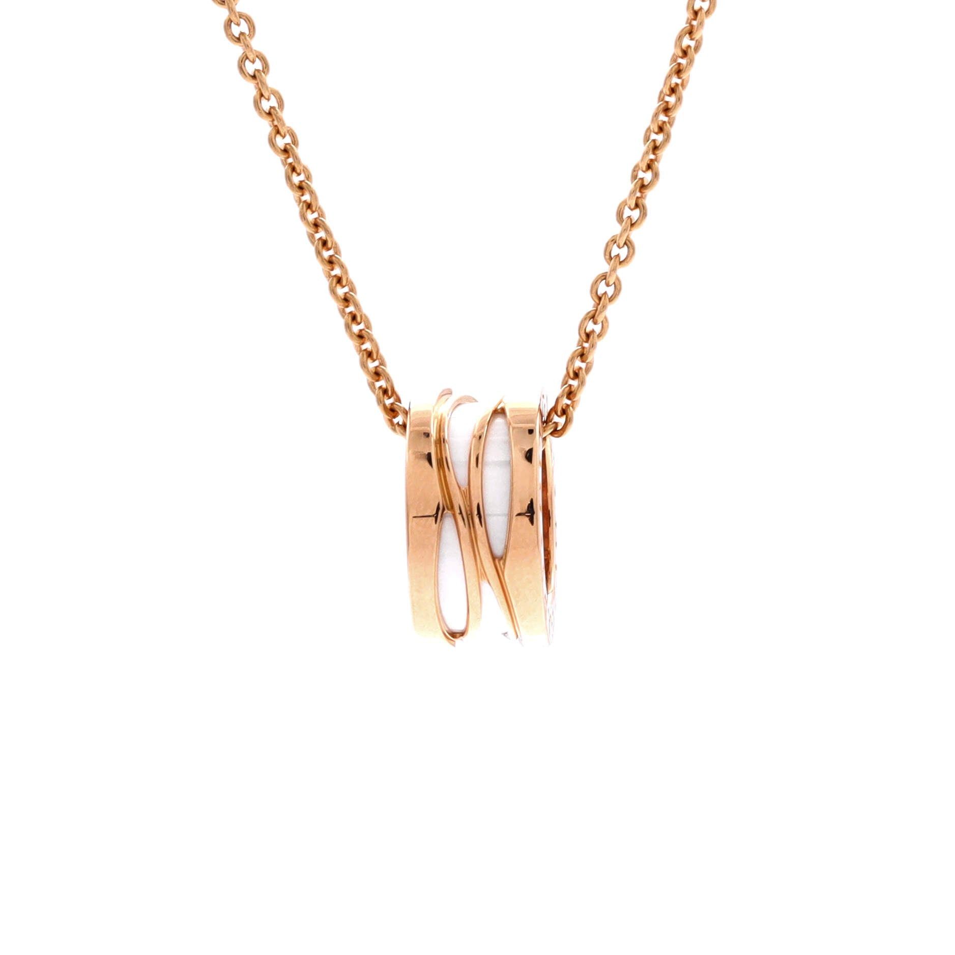 Bvlgari B.Zero1 Design Legend Zaha Hadid Pendant Necklace Size ONE SIZE - 1 Thumbnail