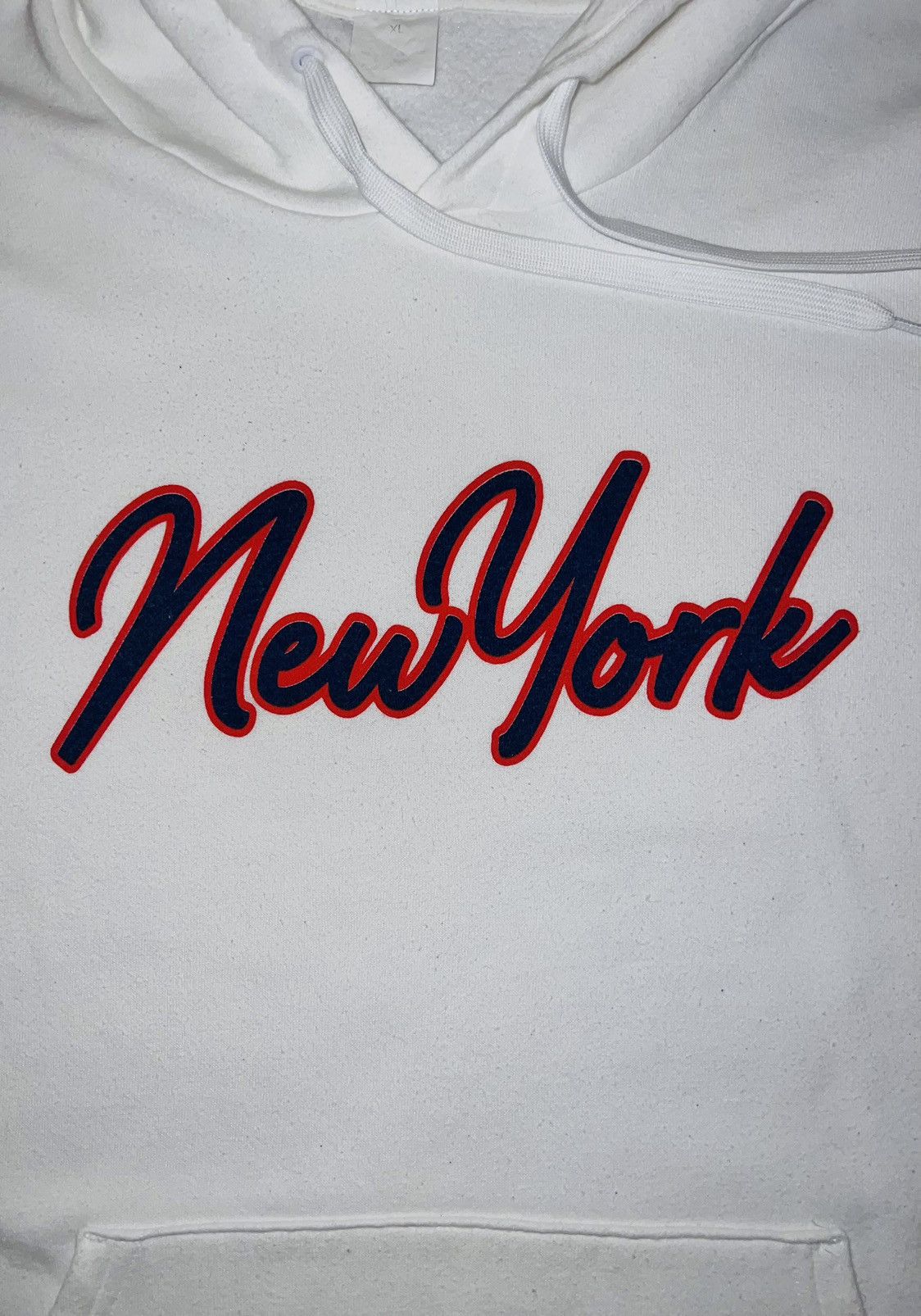 Vintage VINTAGE NEW YORK HOODIE Size US XL / EU 56 / 4 - 7 Thumbnail