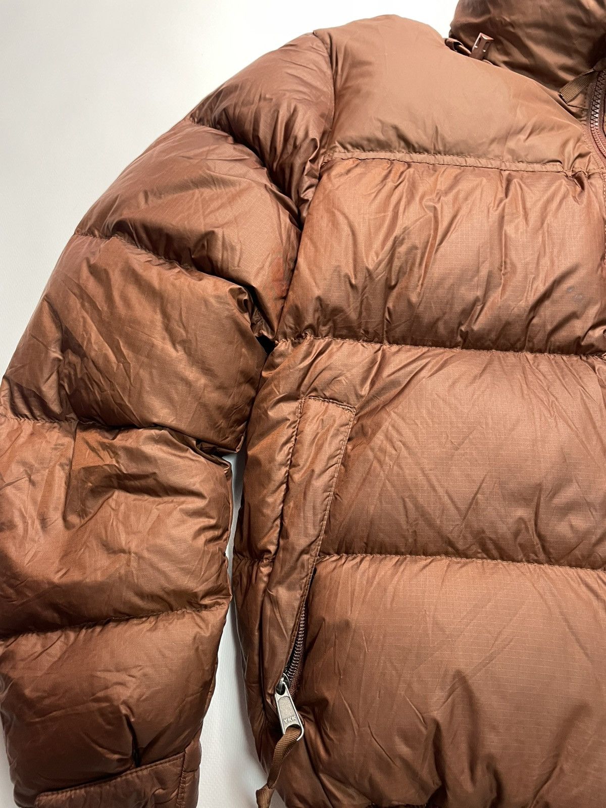 The North Face TNF 700 Nuptse Puffer Jkt Brown Kendall Jenner Retro Sz M Size M / US 6-8 / IT 42-44 - 3 Thumbnail