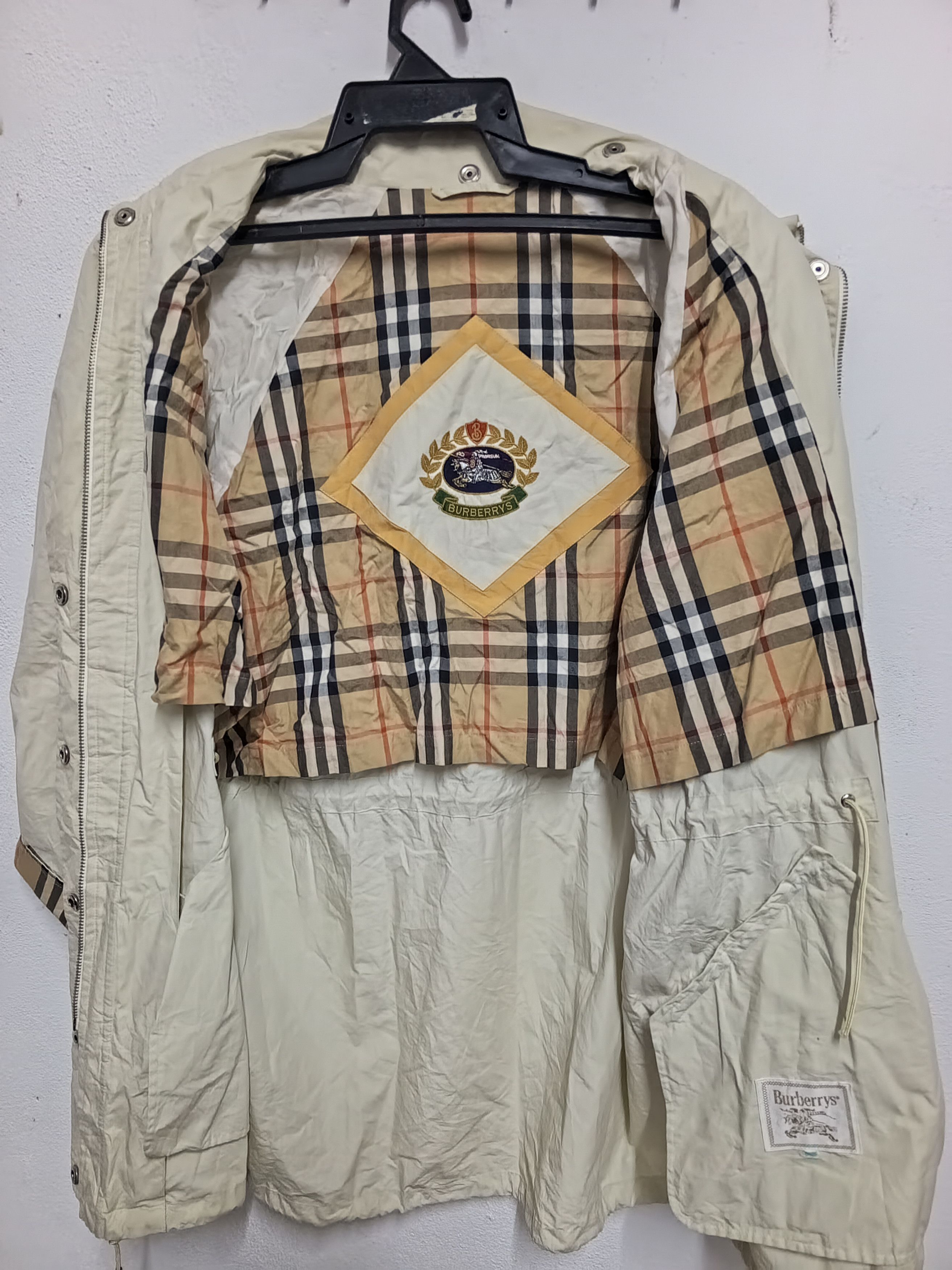 Burberry Prorsum VINTAGE BURBERRY PRORSUM LONG COAT Size L / US 10 / IT 46 - 7 Thumbnail