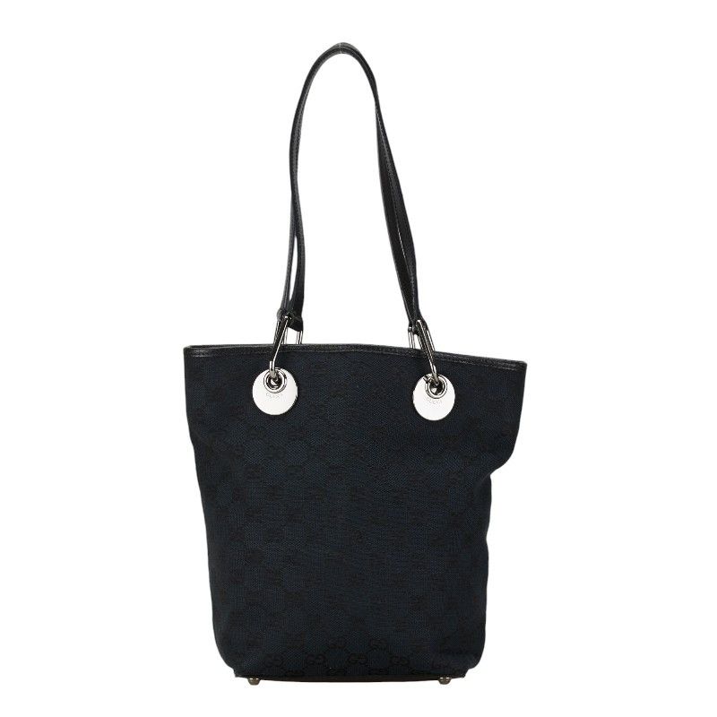 Gucci Gucci Gucci GG Canvas Leather Tote Bag 120840 Canvas Tote Bag 120840 in Very Good Condition Size ONE SIZE - 1 Thumbnail